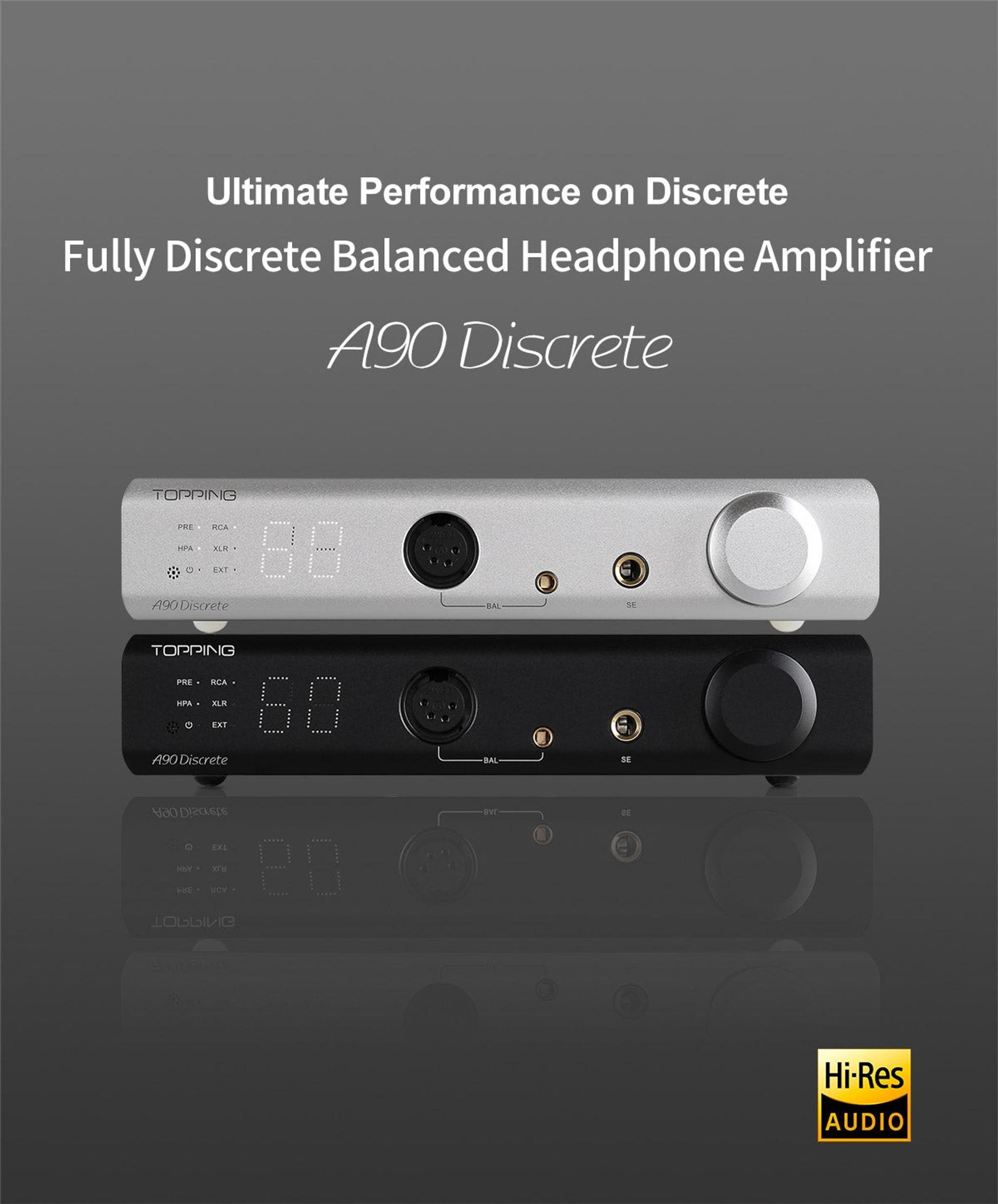 TOPPING A90 Discrete Headphone Amp thumbnail 5