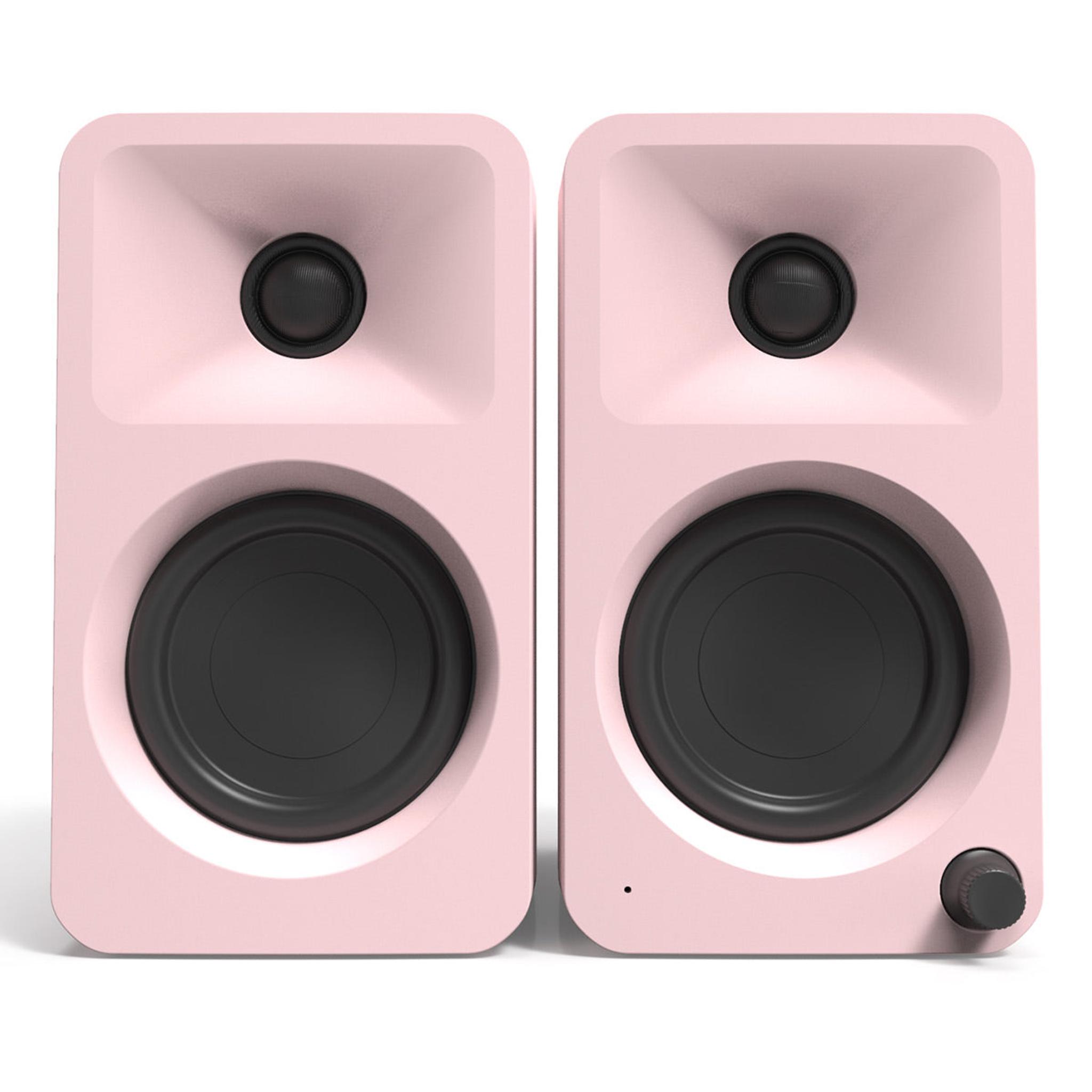 Kanto ORA Powered Reference Desktop Speakers with Bluetooth (Pink) thumbnail 4
