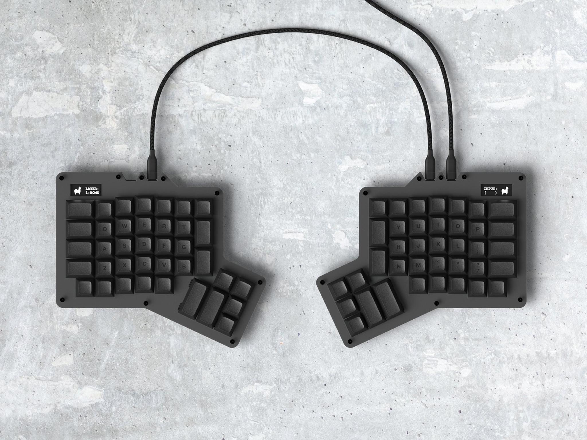 ErgoDox 76 "Hot Dox" V2 Mechanical Keyboard thumbnail 2