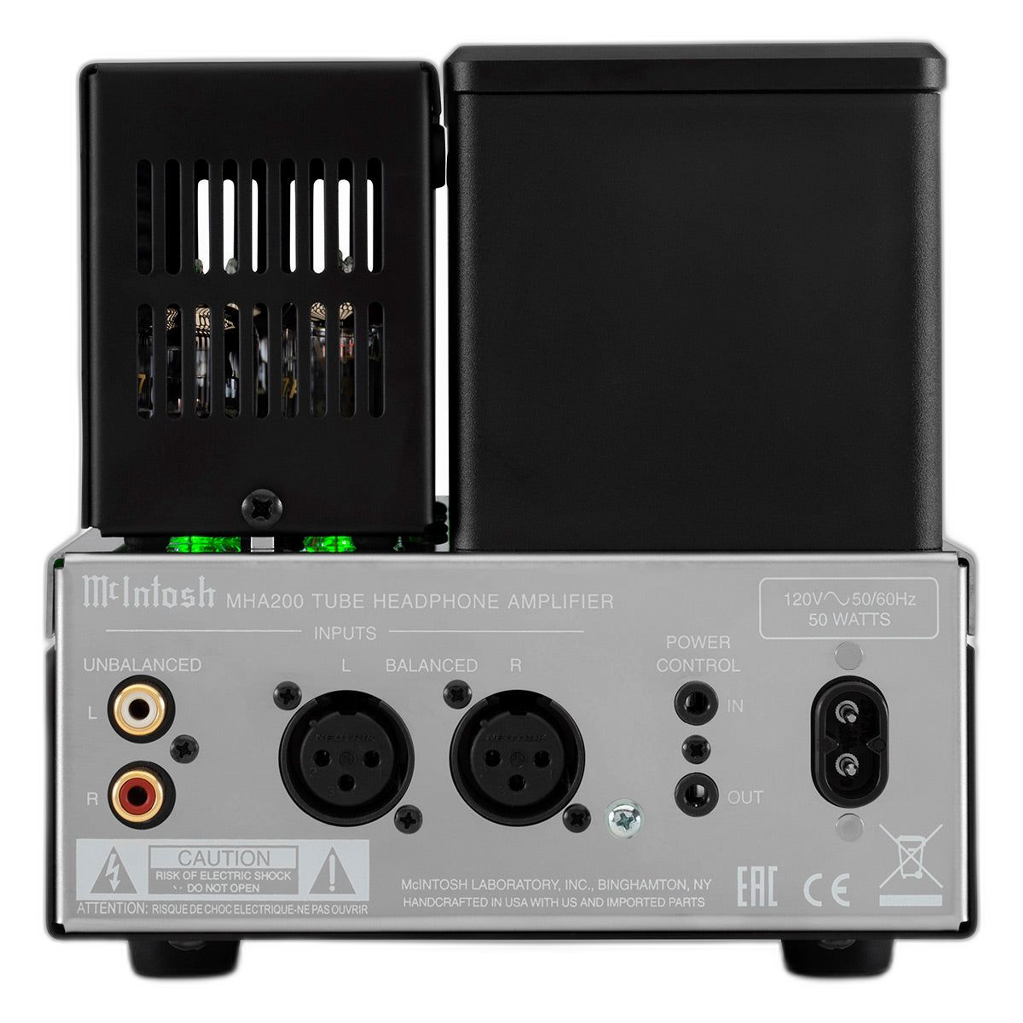 McIntosh MHA200 2-Channel Vacuum Tube Headphone Amplifier thumbnail 11