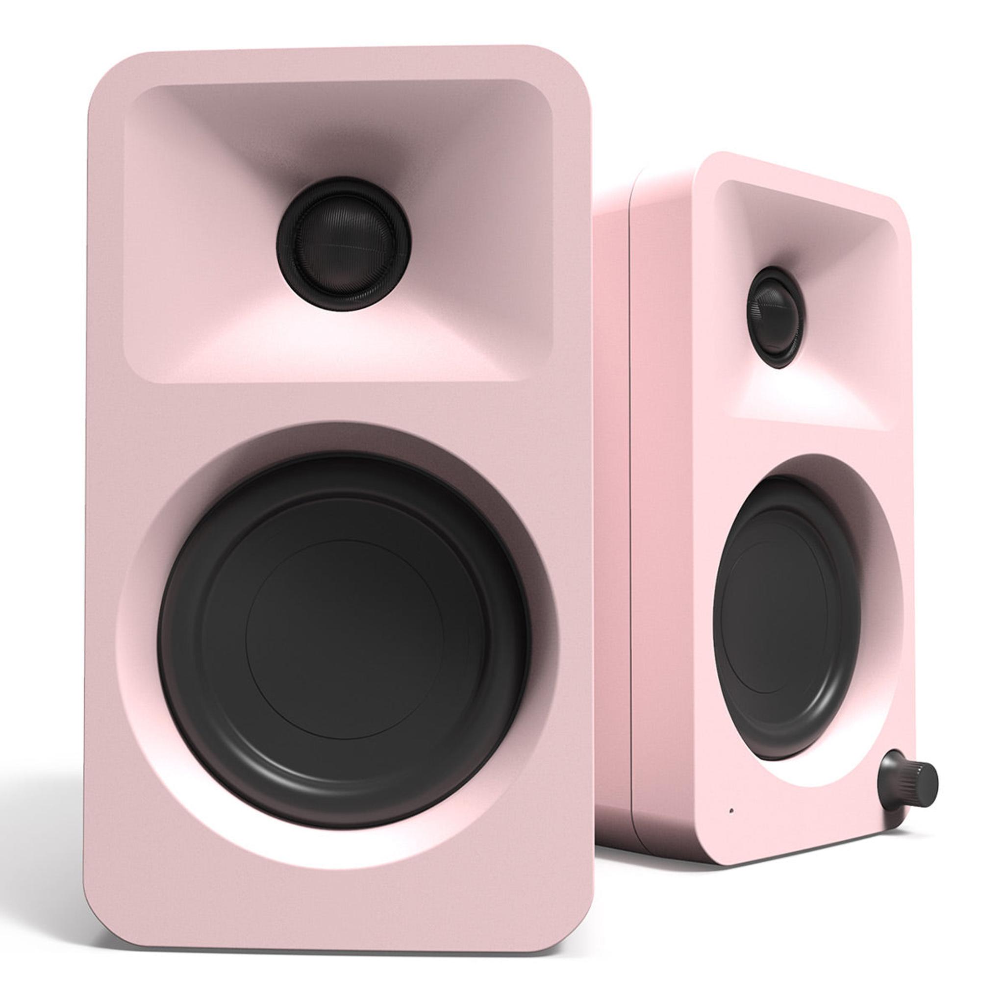 Kanto ORA Powered Reference Desktop Speakers with Bluetooth (Pink) thumbnail 6