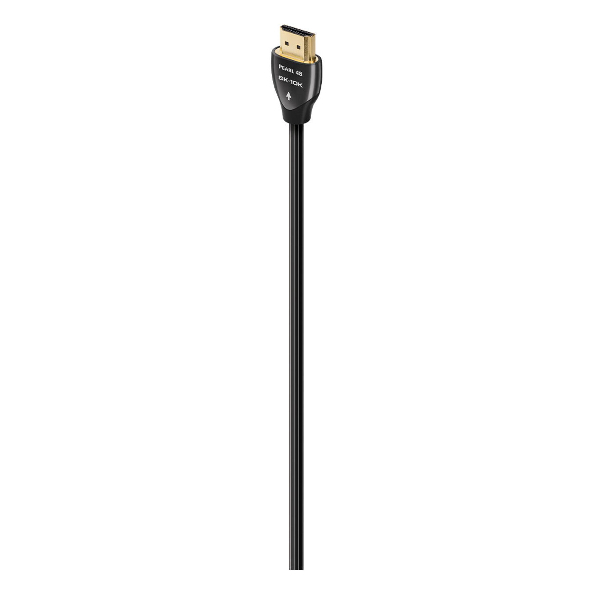 AudioQuest Pearl 48 8K-10K 48Gbps Ultra High Speed HDMI Cable - 2.46 ft. (.75m) thumbnail 3