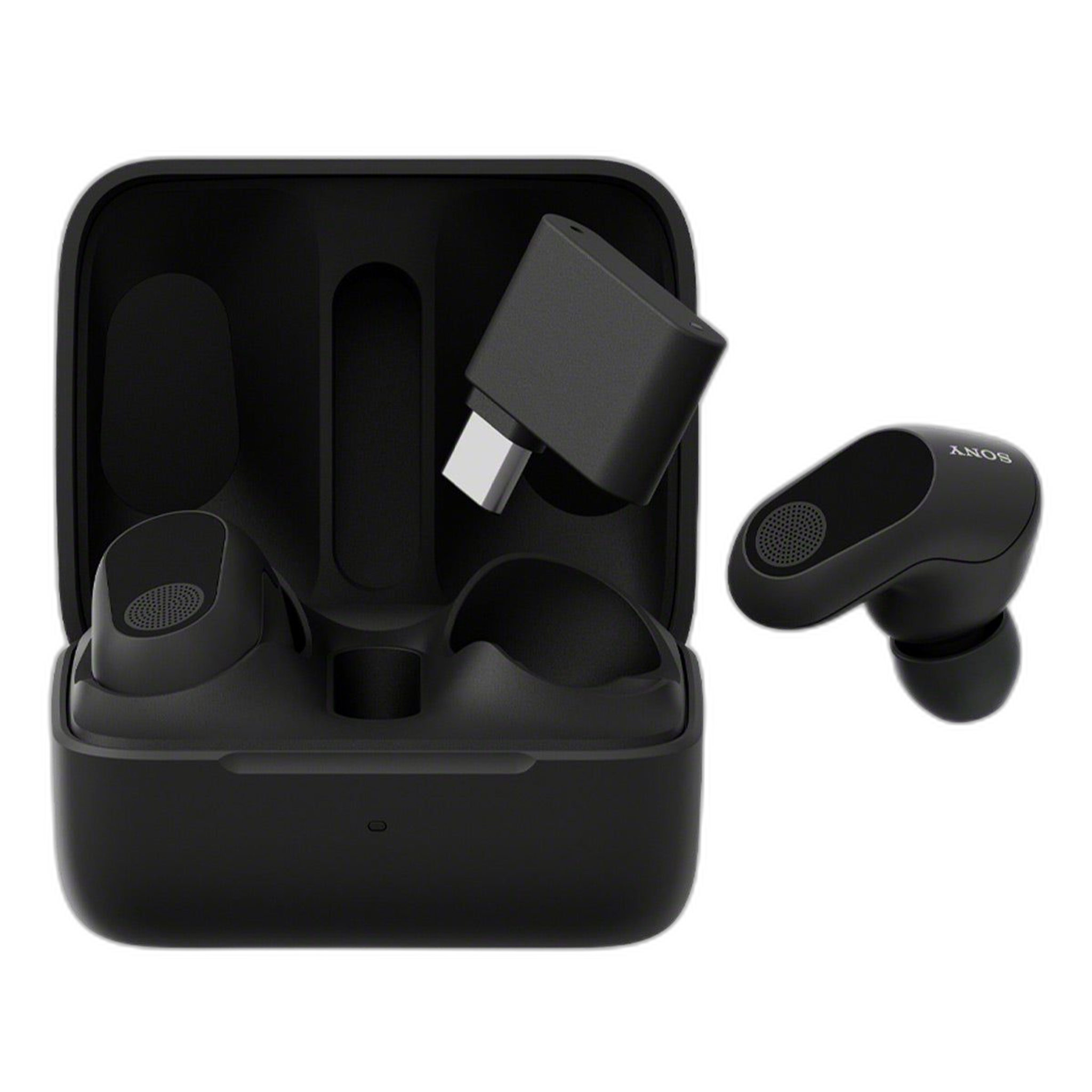 Sony WF-G700N INZONE Buds Truly Wireless Noise Cancelling Earbud Bundle with gSport Case (Black) thumbnail 3