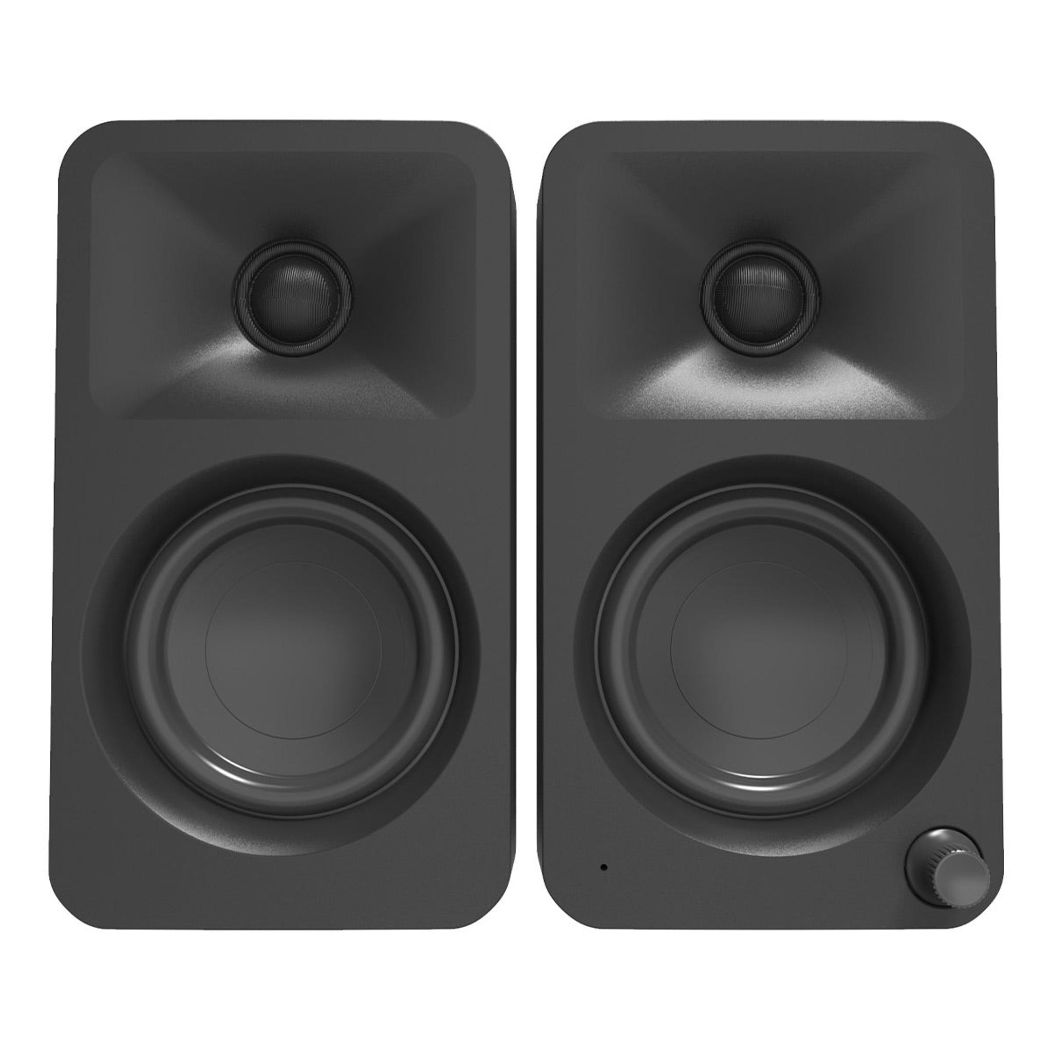 Kanto ORA Powered Reference Desktop Speakers with Bluetooth - Pair (Black) thumbnail 5