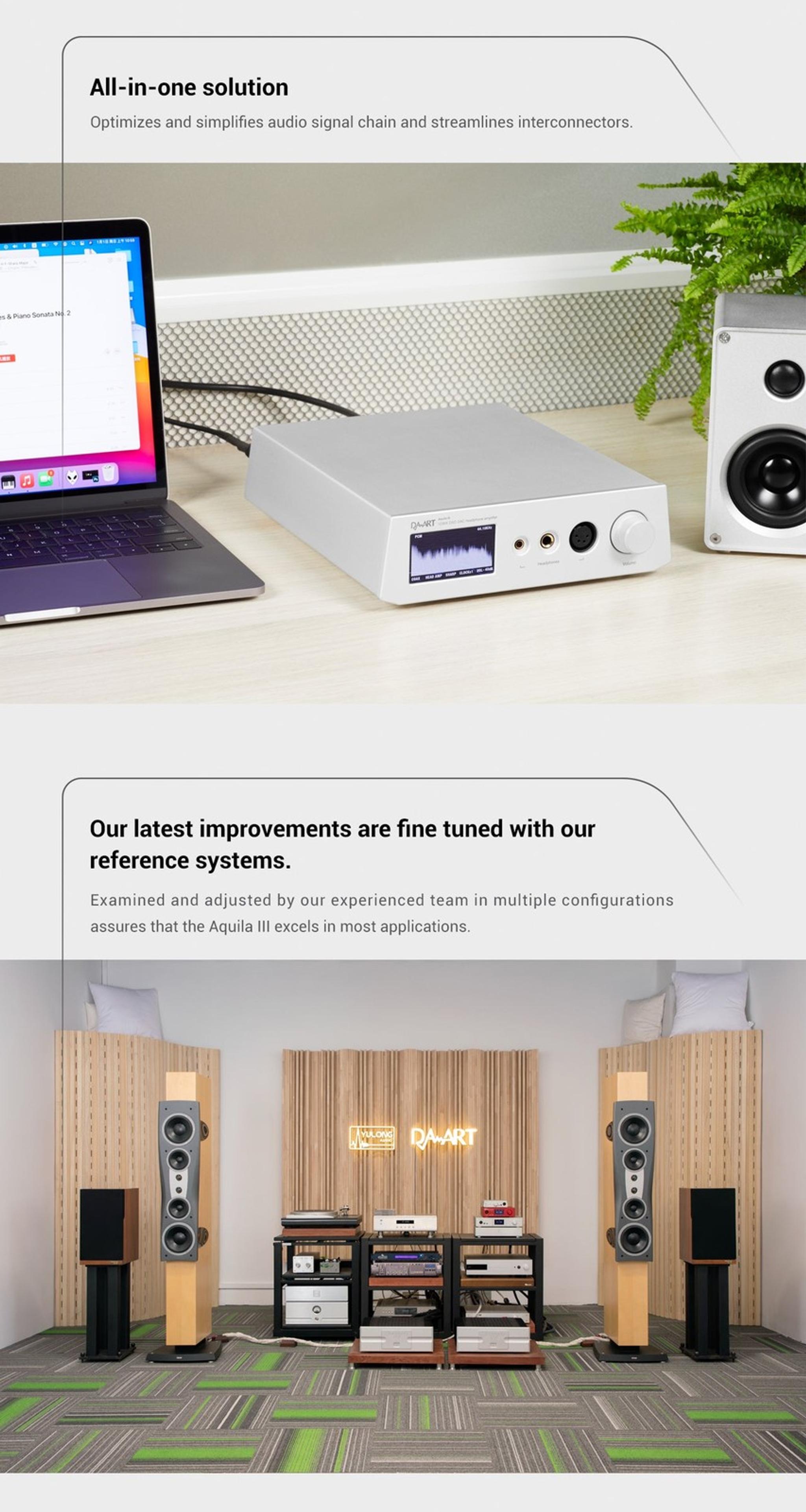 YULONG DAART Aquila III Desktop DAC/Pre-amp/Amp thumbnail 8