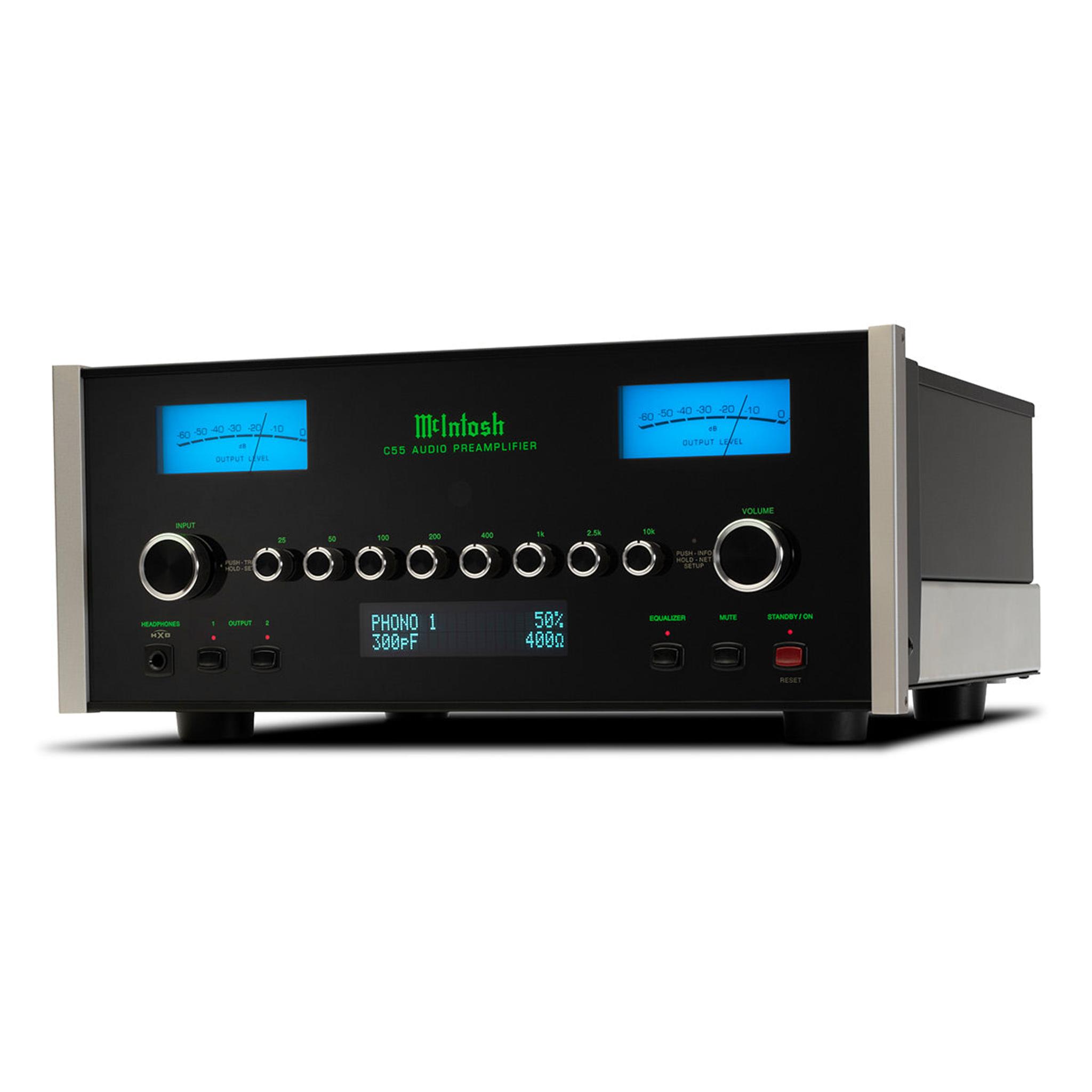 McIntosh C55 2-Channel Solid State Preamplifier thumbnail 6