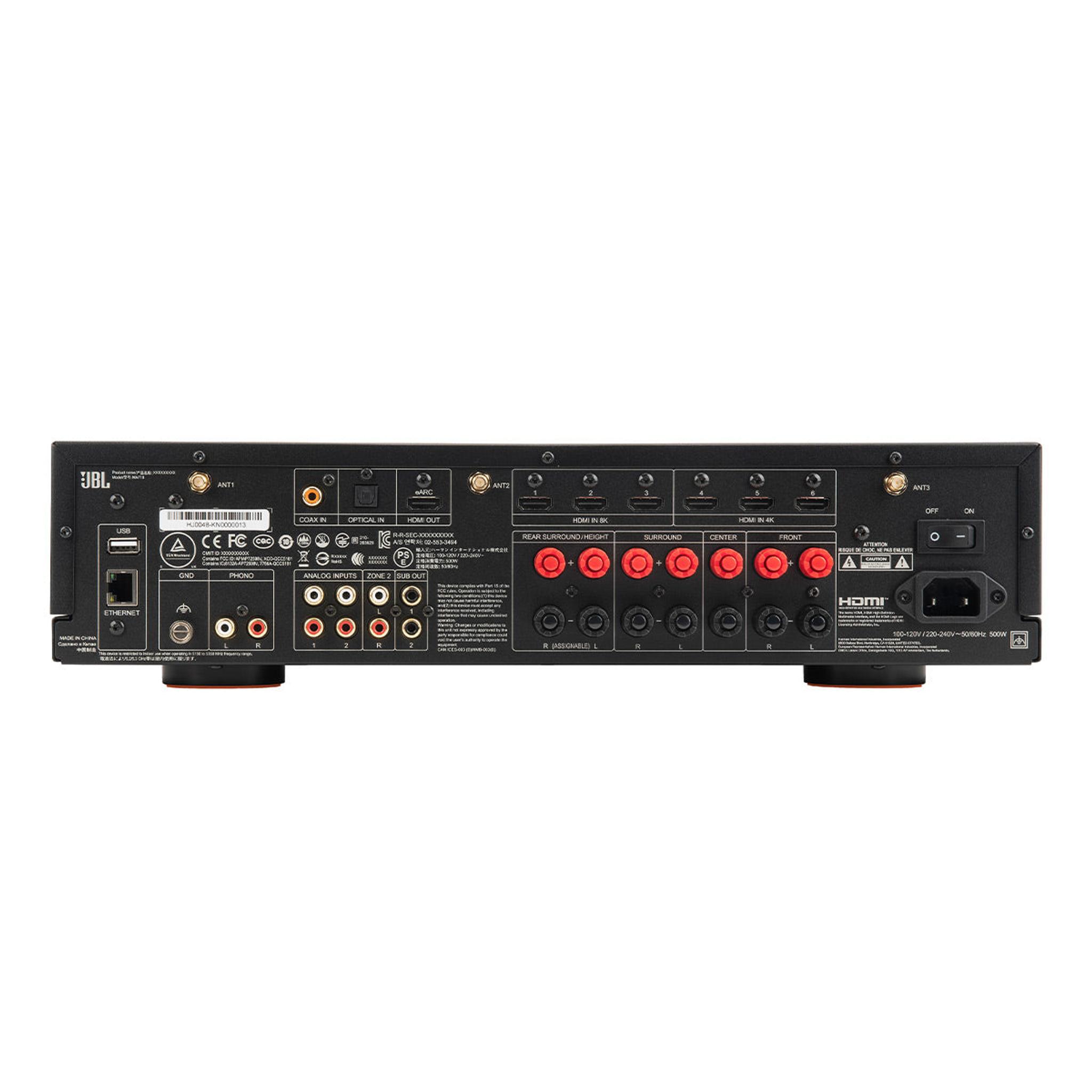 JBL MA710 7.2-Channel 8K AV Receiver (Black) thumbnail 4