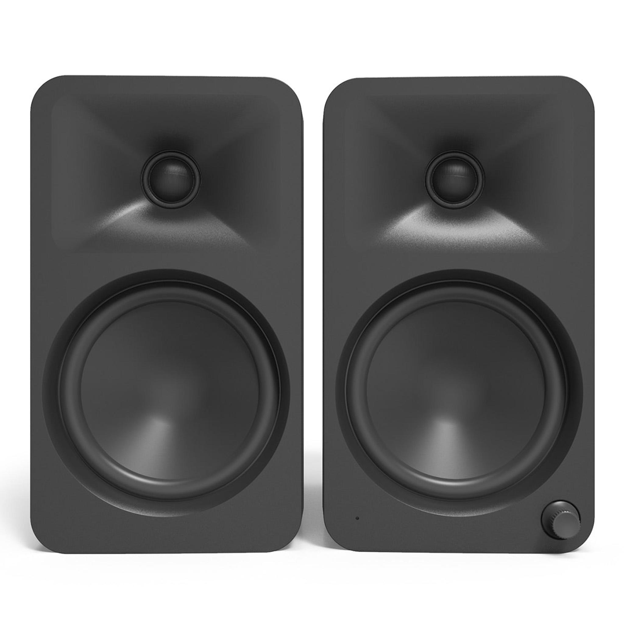 Kanto ORA4 Powered Bluetooth Desktop Speakers - Pair (Matte Black) thumbnail 5