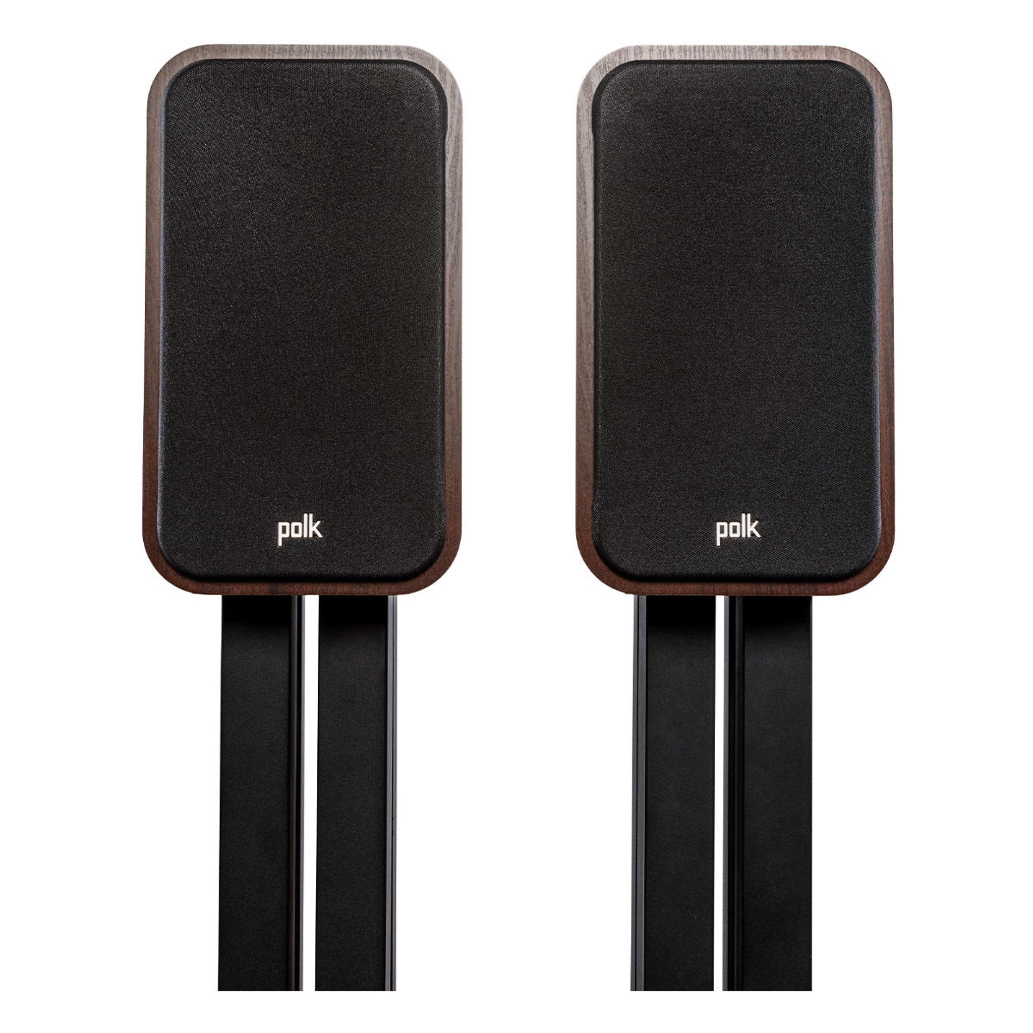 Polk Audio Signature Elite ES20 Bookshelf Speakers - Pair (Walnut) thumbnail 3