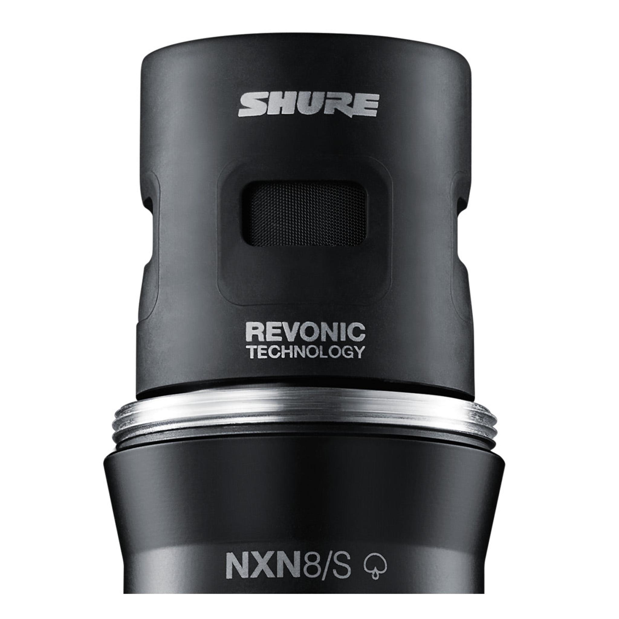 Shure Nexadyne NXN8/S Supercardioid XLR Handheld Vocal Microphone (Black) thumbnail 4