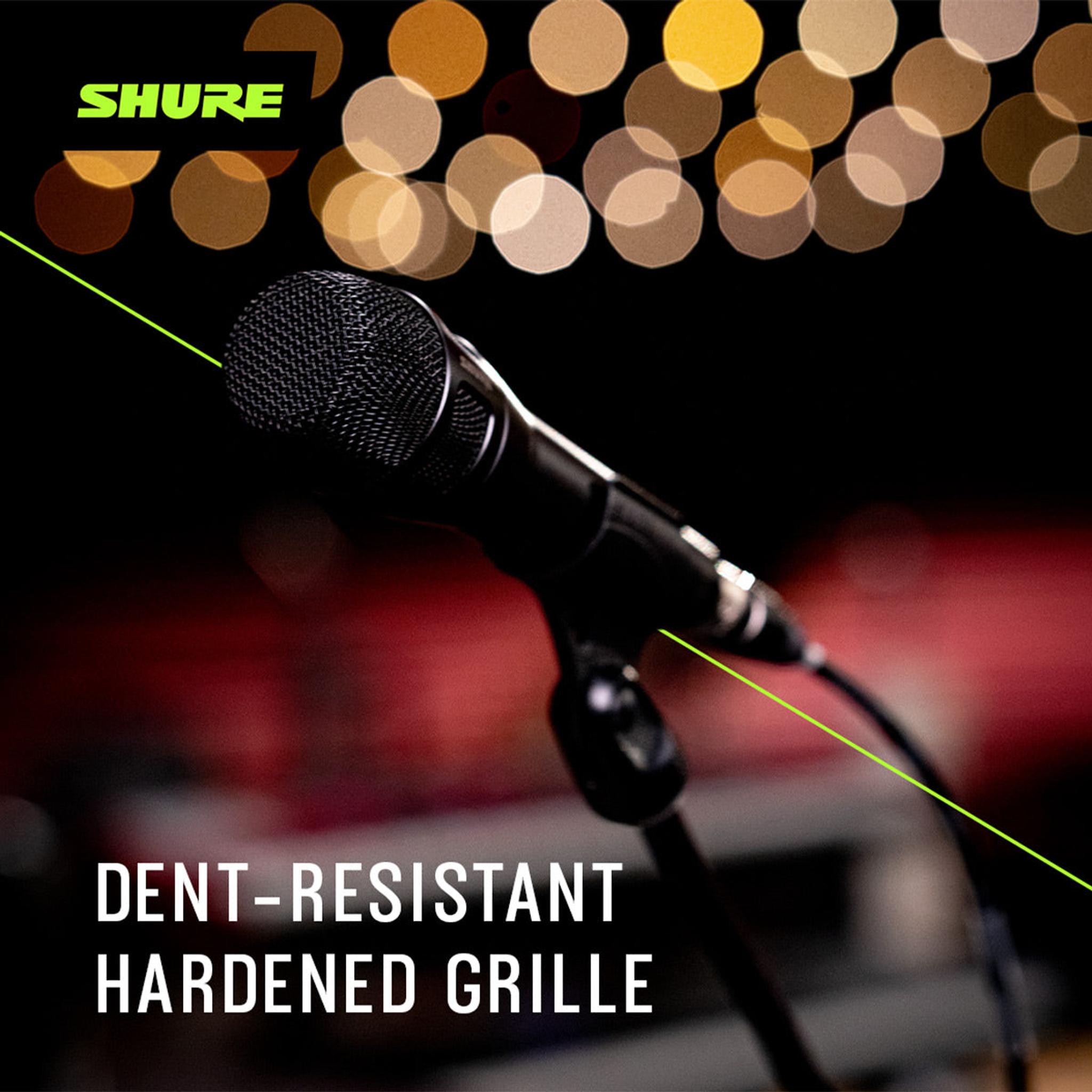 Shure Nexadyne NXN8/C Cardioid XLR Handheld Vocal Microphone (Black) thumbnail 5