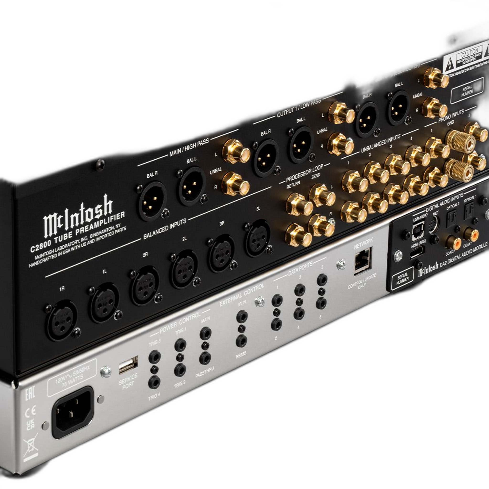 McIntosh C2800 2-Channel Vacuum Tube Preamplifier thumbnail 10