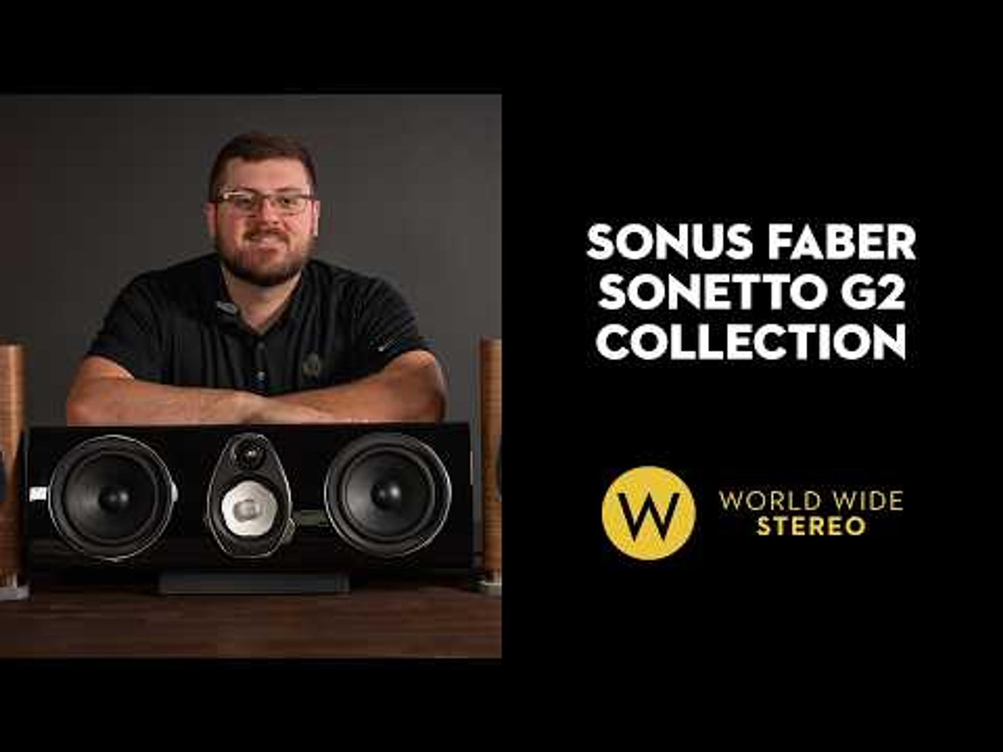 Sonus faber Sonetto I G2 Bookshelf Speakers - Pair (Walnut) thumbnail 3