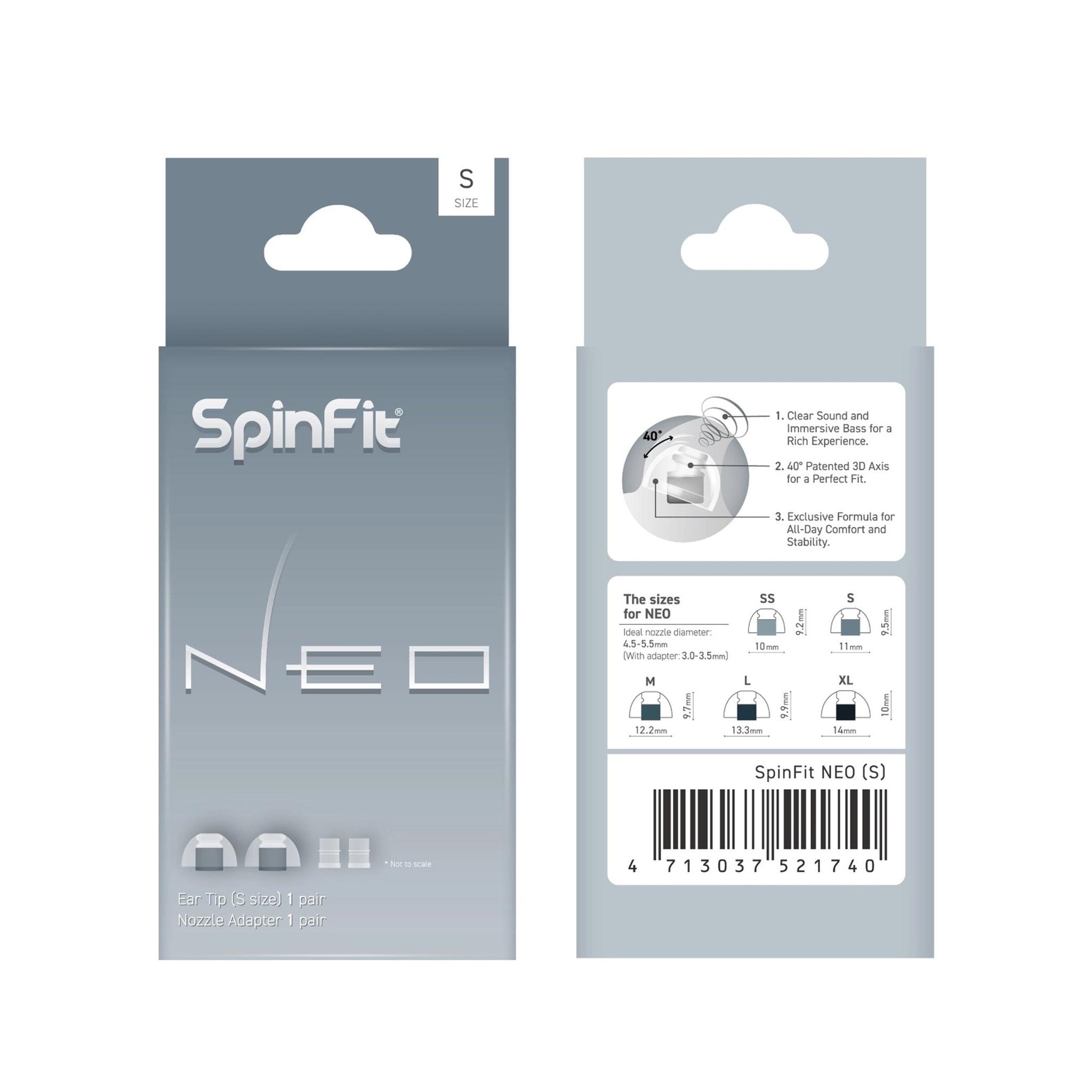 SpinFit NEO | Premium Silicone Eartips thumbnail 2