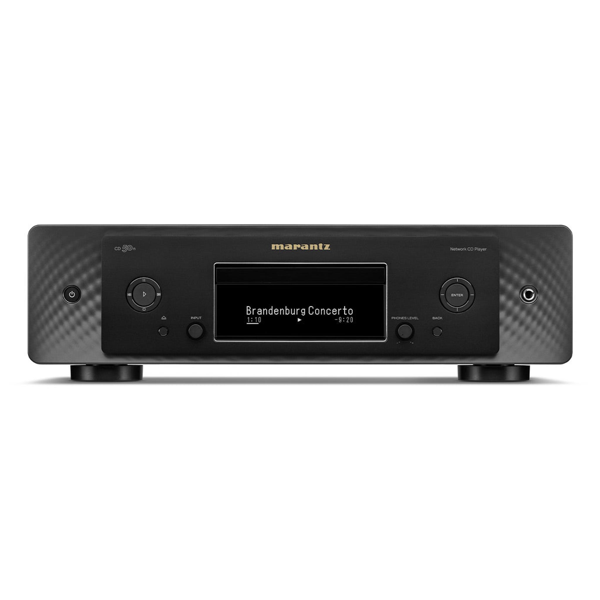 Marantz CD 50n High-Resolution Network Digital Audio and CD Player (Black) - Image 1