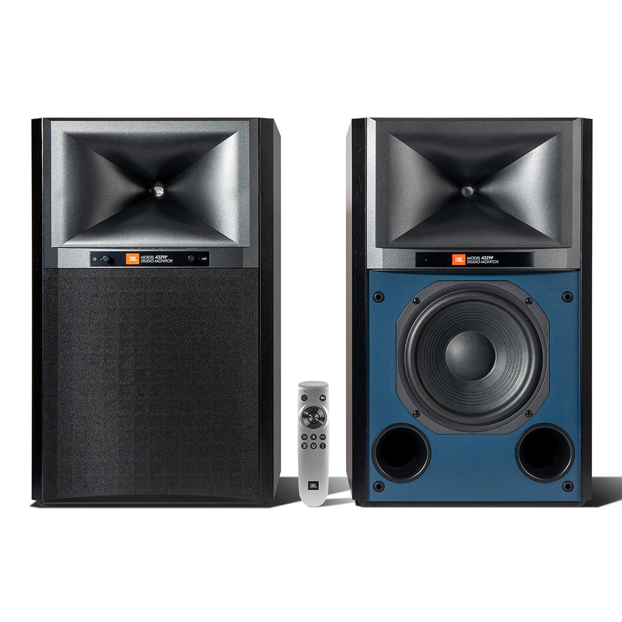 JBL 4329P Studio Monitor Powered Loudspeaker System (Black) - Image 1