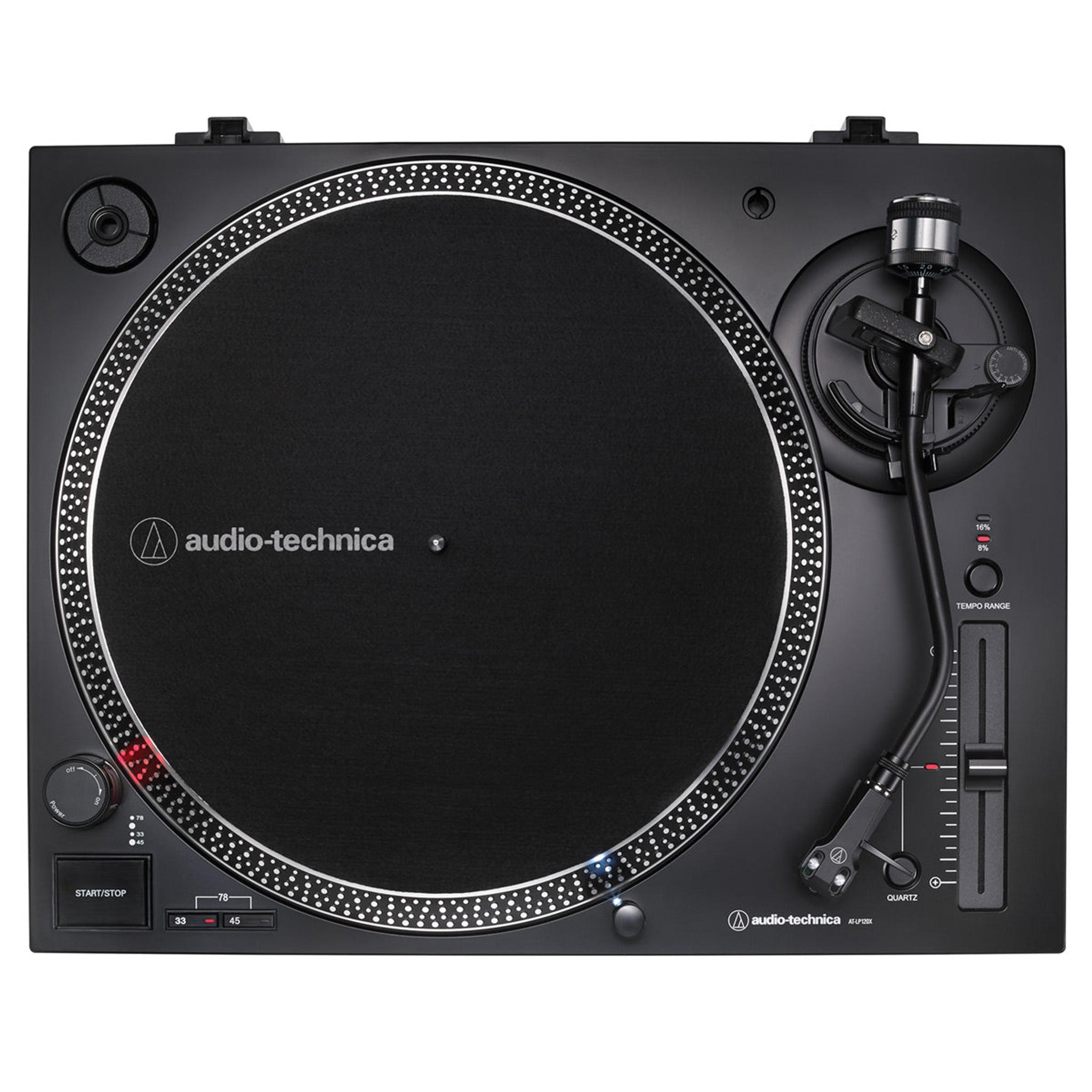 Audio-Technica AT-LP120XUSB-BK Direct-Drive 3-Speed Turntable with USB Output (Black) thumbnail 4