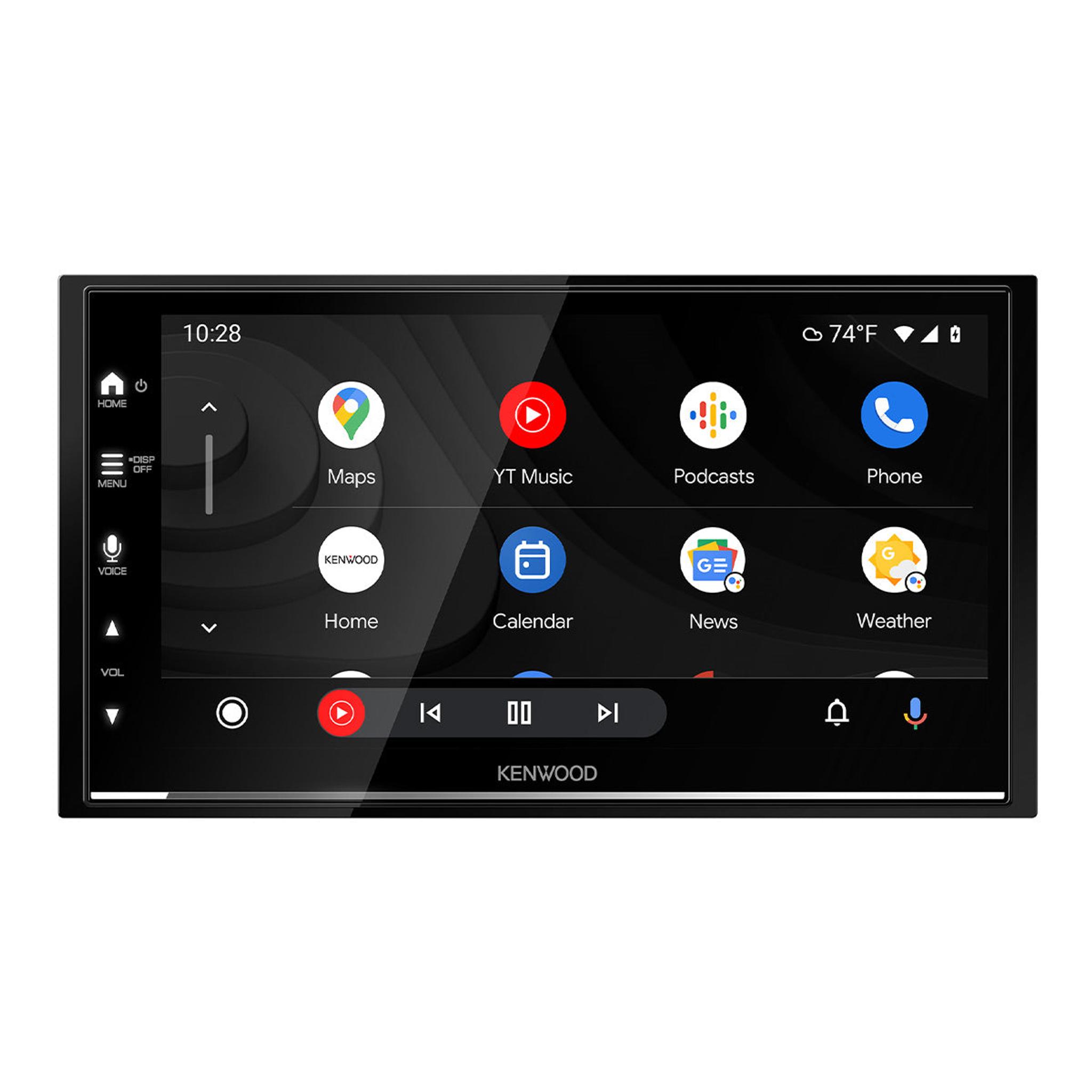 Kenwood DMX7709S 6.8" Digital Multimedia Bluetooth Receiver with Capacitive Touchscreen, Apple CarPlay, and Android Auto thumbnail 4