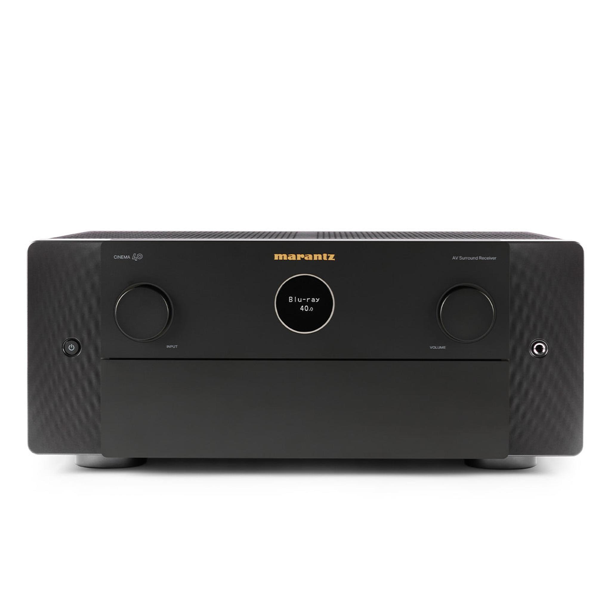 Marantz Cinema 40 9.4 Channel 8K Ultra HD Home Theater Receiver with Dolby Atmos/DTS:X & HEOS Built-In Streaming - Image 1