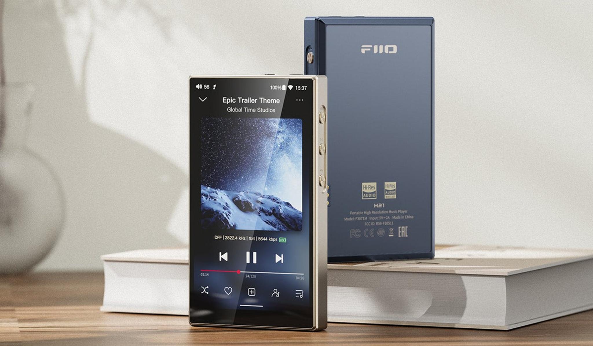 FiiO M21 Portable High-Res Lossless Music Player thumbnail 2