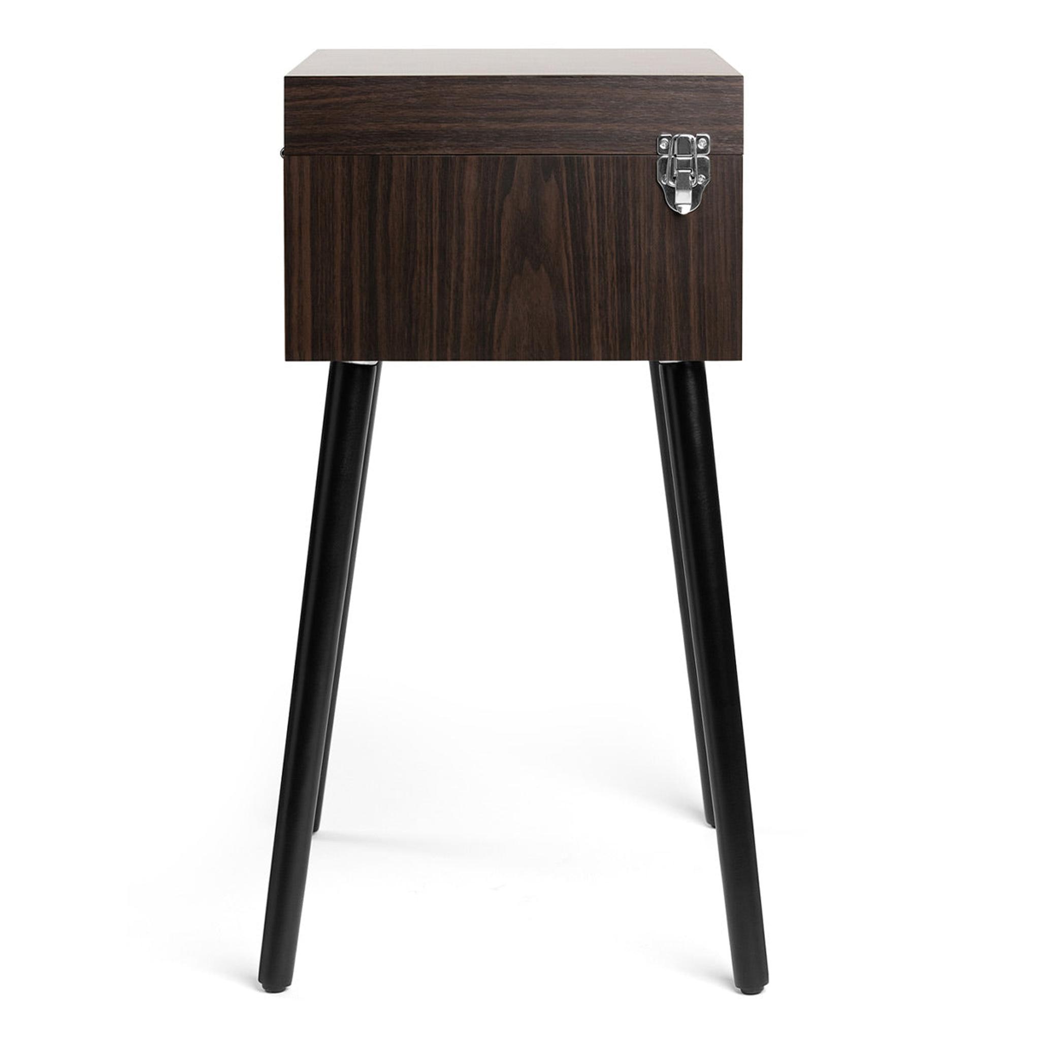 Victrola Liberty Bluetooth Record Player Stand with 3-Speed Turntable (Espresso) thumbnail 6