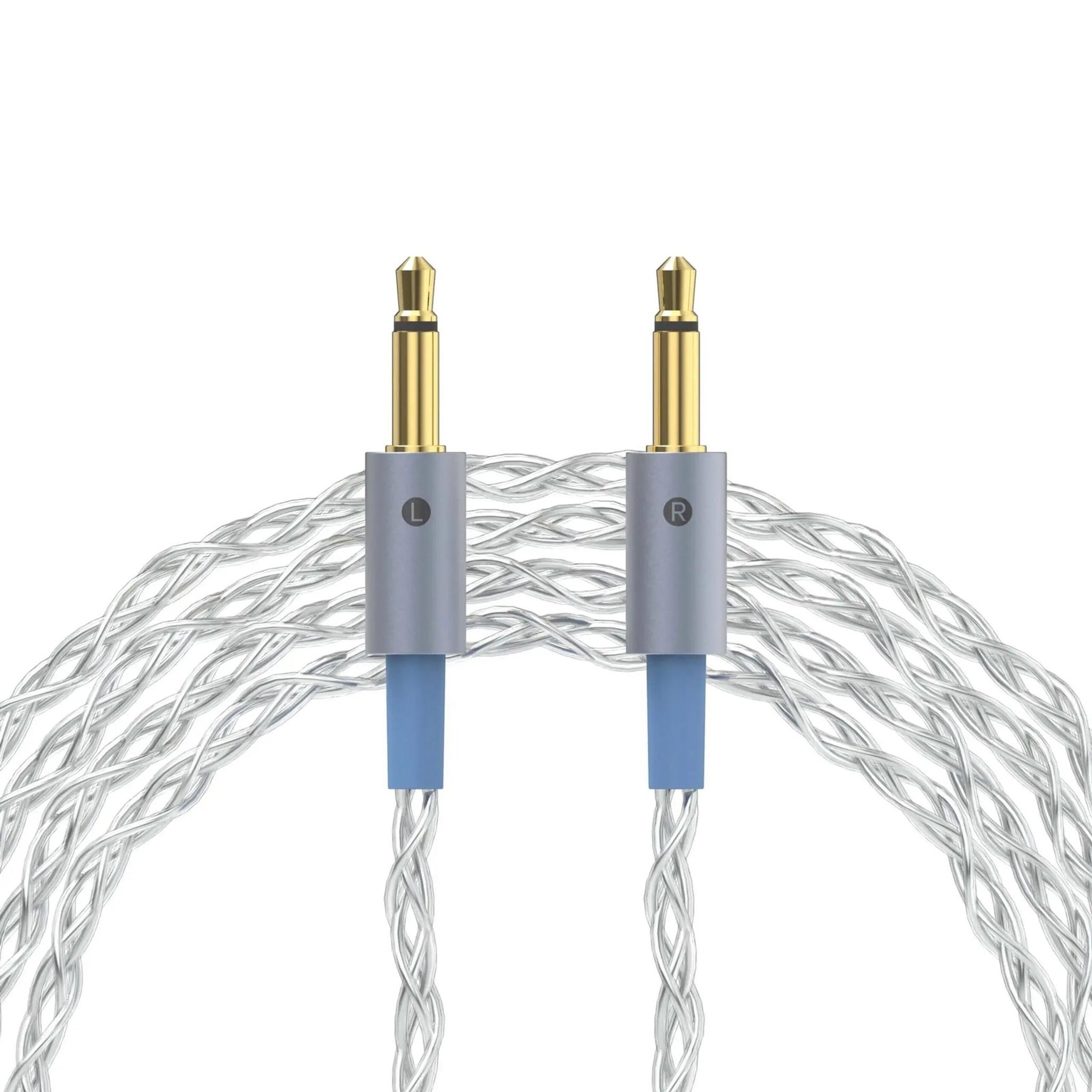 Dekoni Audio Ensemble 1/8" 64" Braided Cable with 3.5mm Headphone Connectors thumbnail 5
