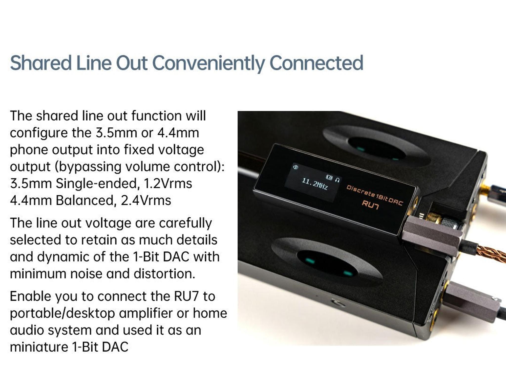 Cayin RU7 1-Bit Resistor Network Portable DAC thumbnail 5