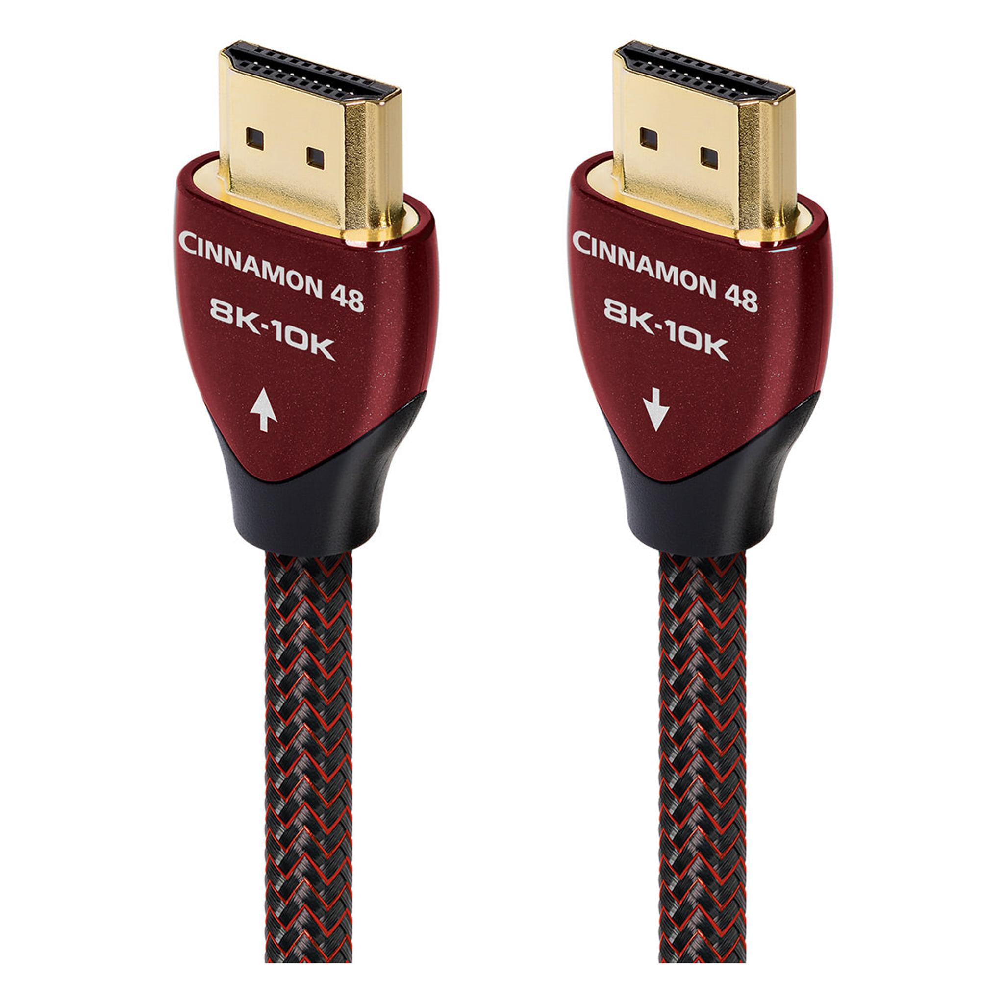 AudioQuest Cinnamon 48 8K-10K 48Gbps Ultra High Speed HDMI Cable - 4.92 ft. (1.5m) - Image 1