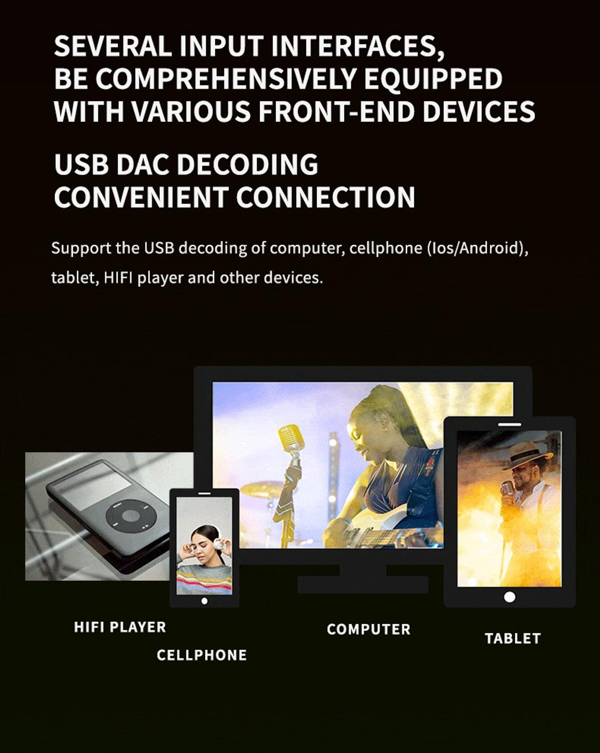 xDuoo TA-32 High-performance DAC &amp; Balanced Tube Class-A Headphone Amplifier thumbnail 7
