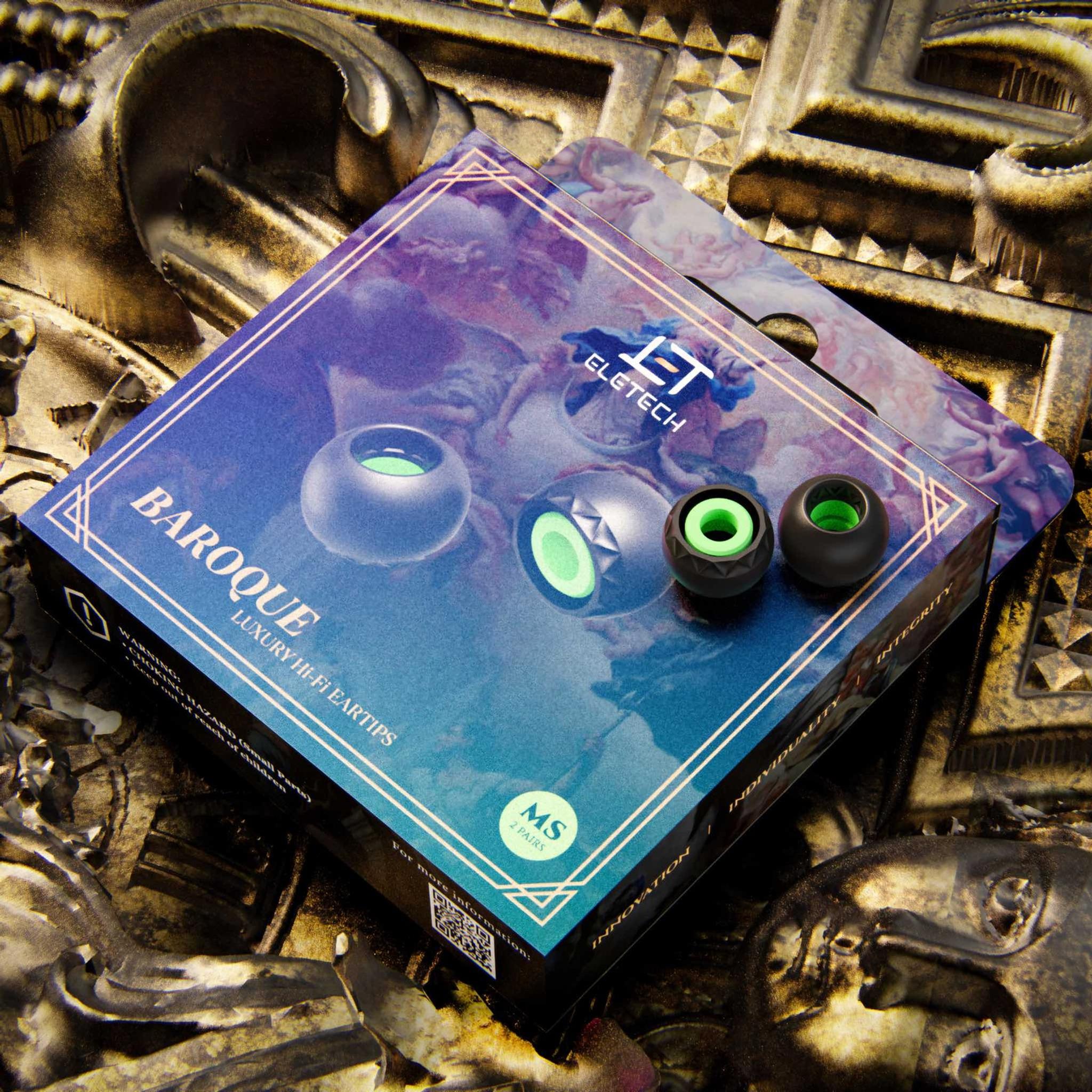 Eletech Baroque | Luxury HiFi Eartips for IEMs thumbnail 3