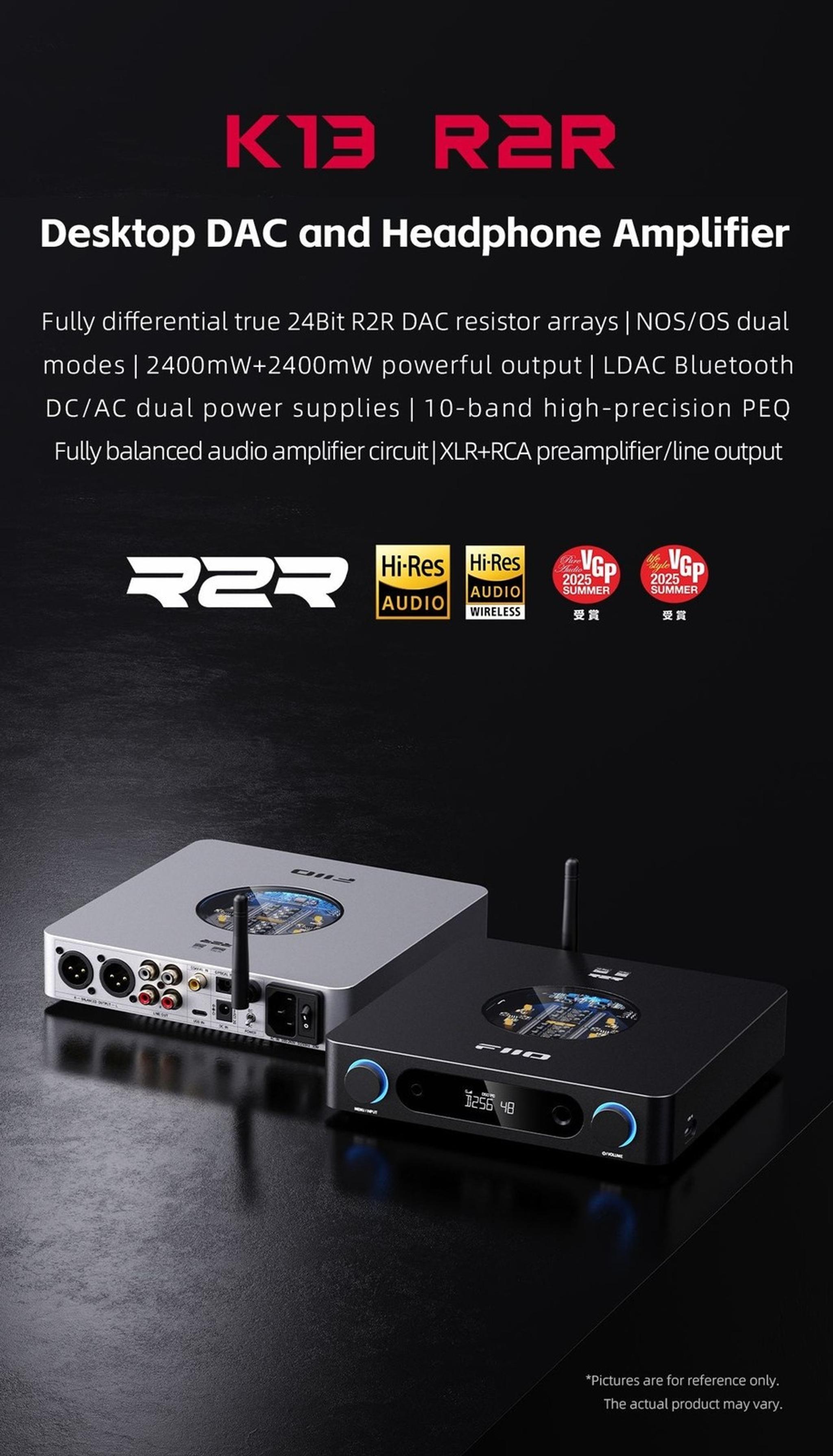 FiiO K13 R2R Desktop DAC/Amp thumbnail 4