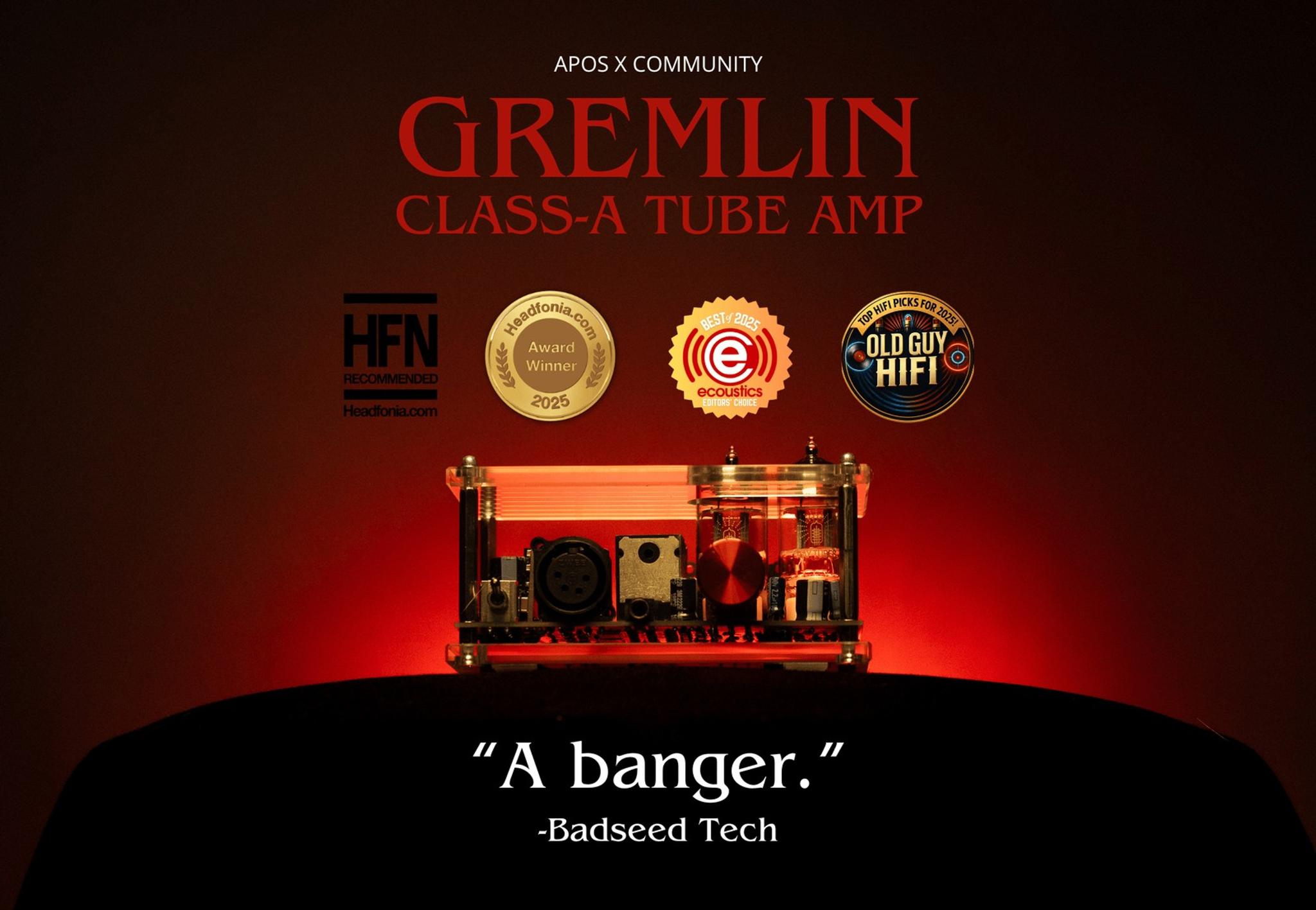 Apos x Community Gremlin Tube Amp thumbnail 2