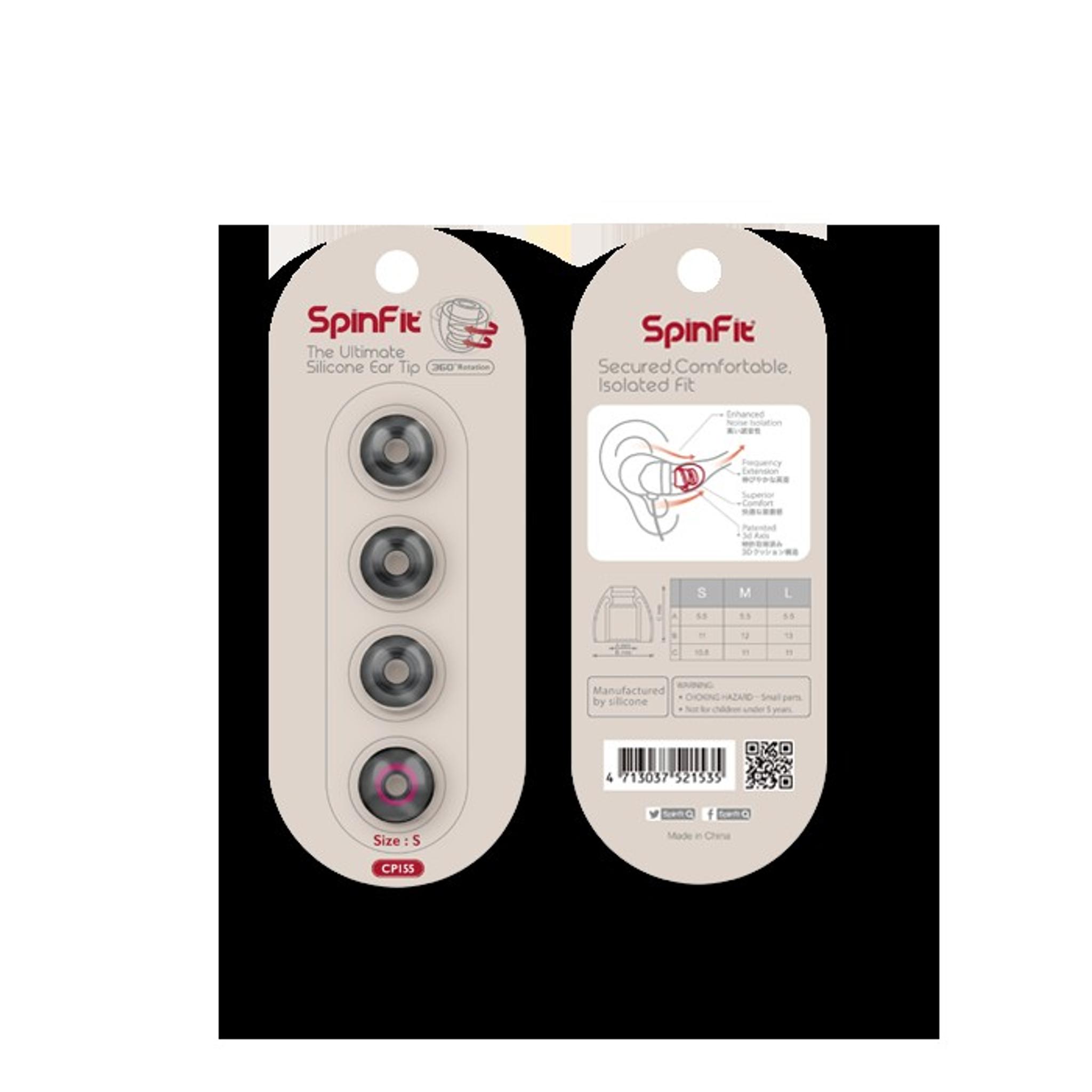 SpinFit CP155 | Premium Eartips (2 Pairs) thumbnail 2