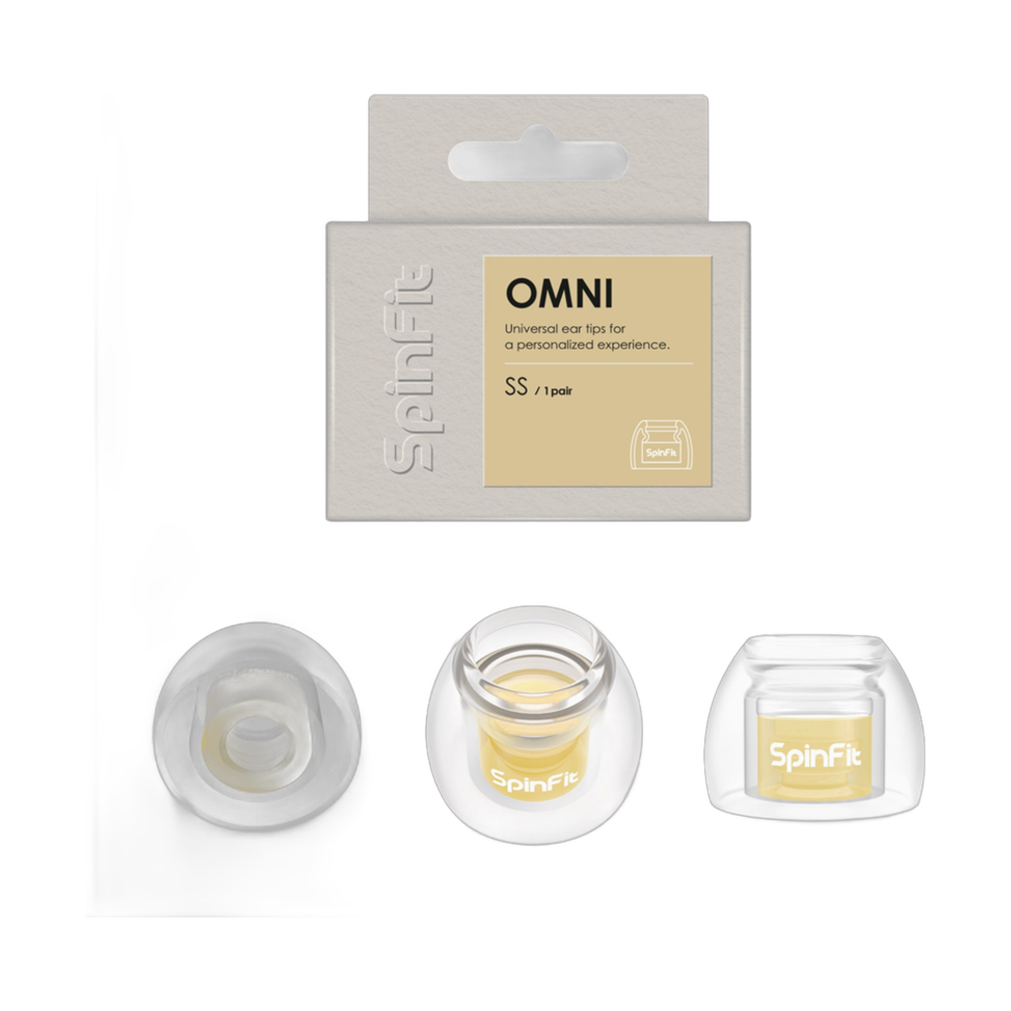 SpinFit OMNI | Premium Universal Silicone Eartips