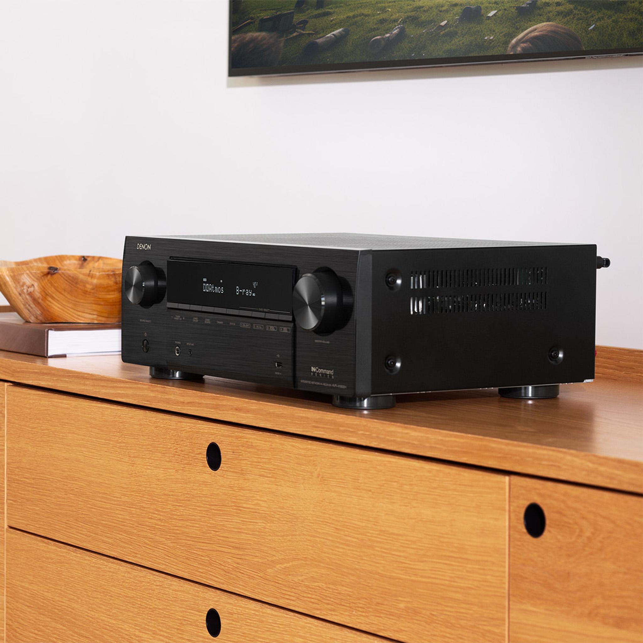 Denon AVRX1800H 7.2 Channel 8K Home Theater Receiver with Dolby Atmos, HEOS Built-In, and Audyssey Room Correction thumbnail 13