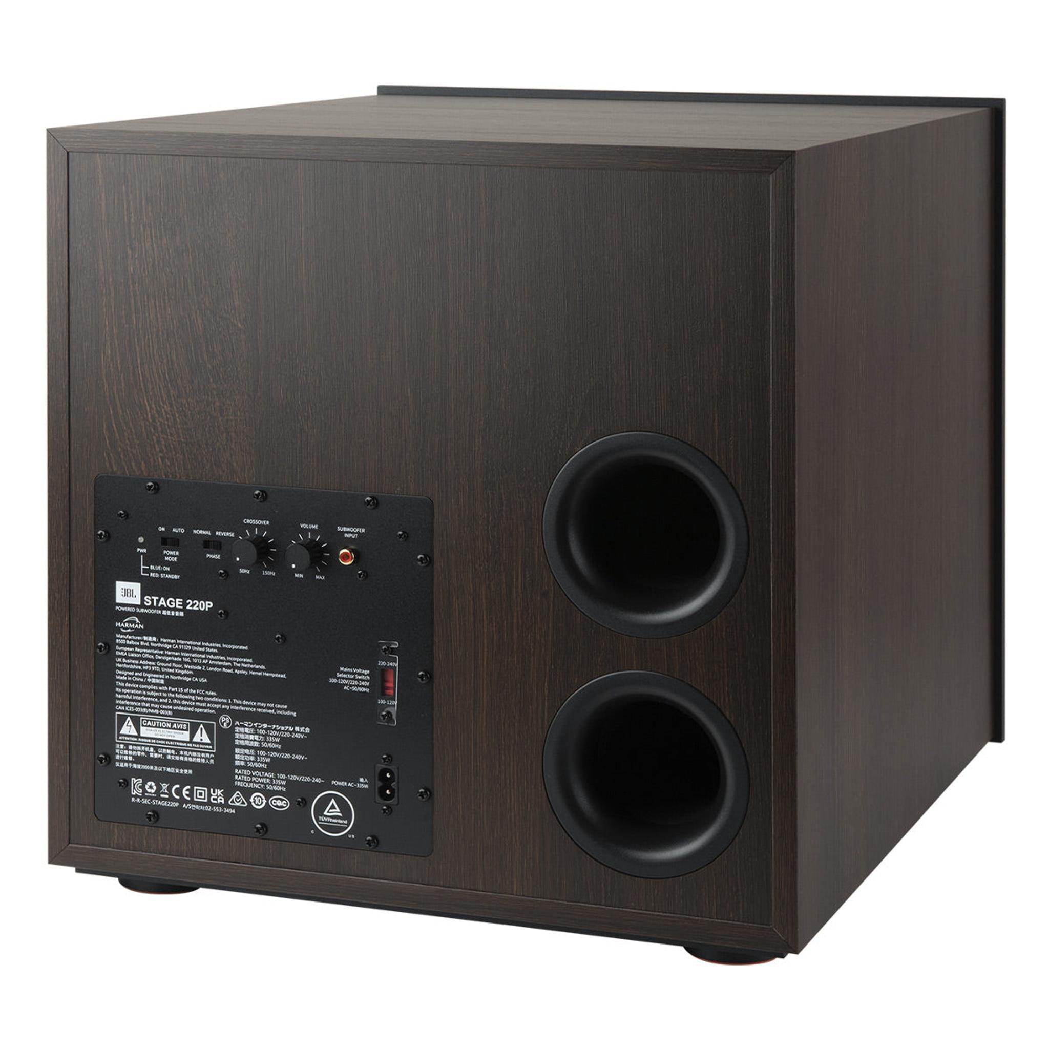 JBL Stage 220P 12" Powered Subwoofer (Black) thumbnail 8