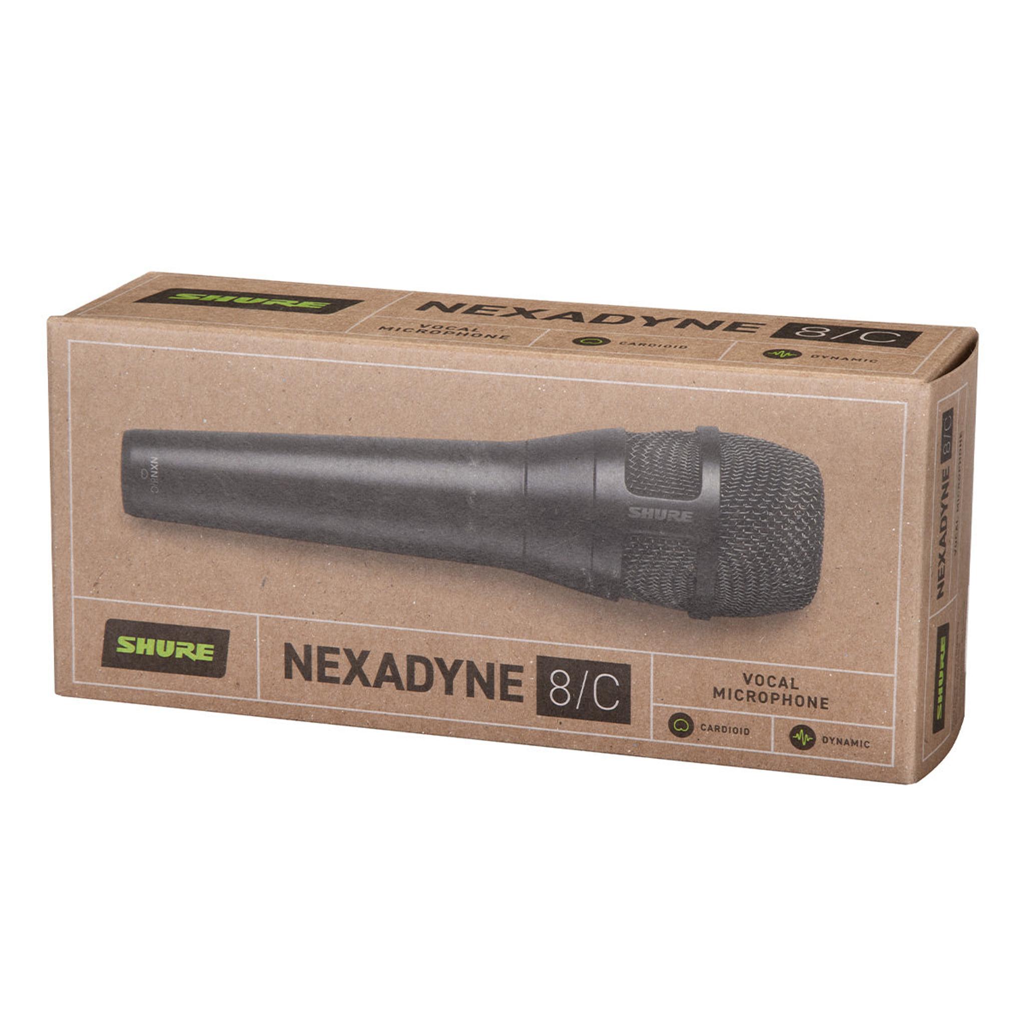 Shure Nexadyne NXN8/C Cardioid XLR Handheld Vocal Microphone (Black) thumbnail 10