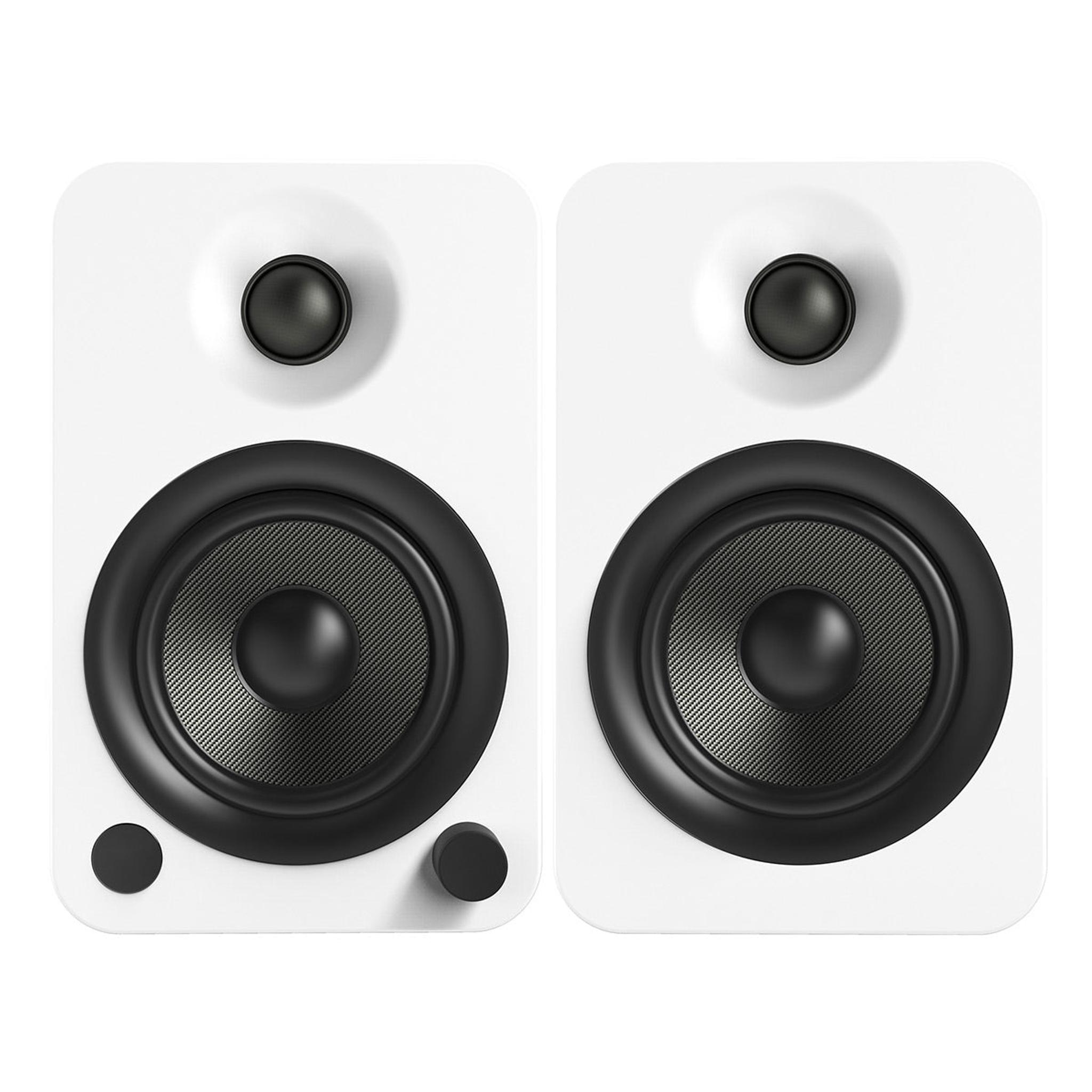 Kanto YU4 Powered Bookshelf Speakers with Built-In Bluetooth - Pair (Matte White) thumbnail 14