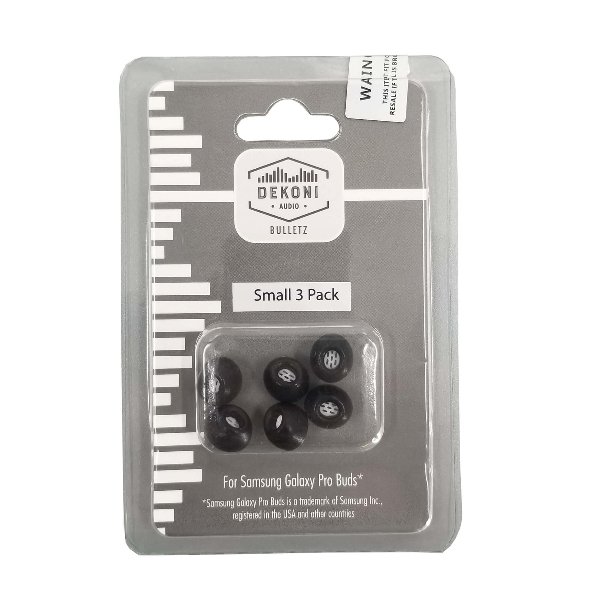 Memory Foam IEM Tips Black - Samsung Galaxy Buds Pro thumbnail 3