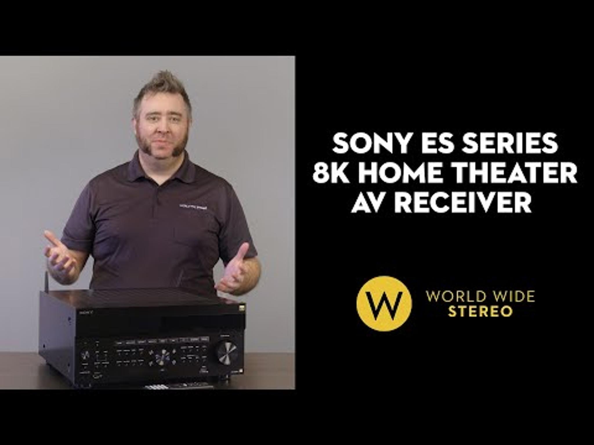 Sony STR-AN1000 7.2 Channel 8K Home Theater AV Receiver with Dolby Atmos, DTS: X, IMAX Enhanced, Google Assistant, & Works with Sonos thumbnail 3