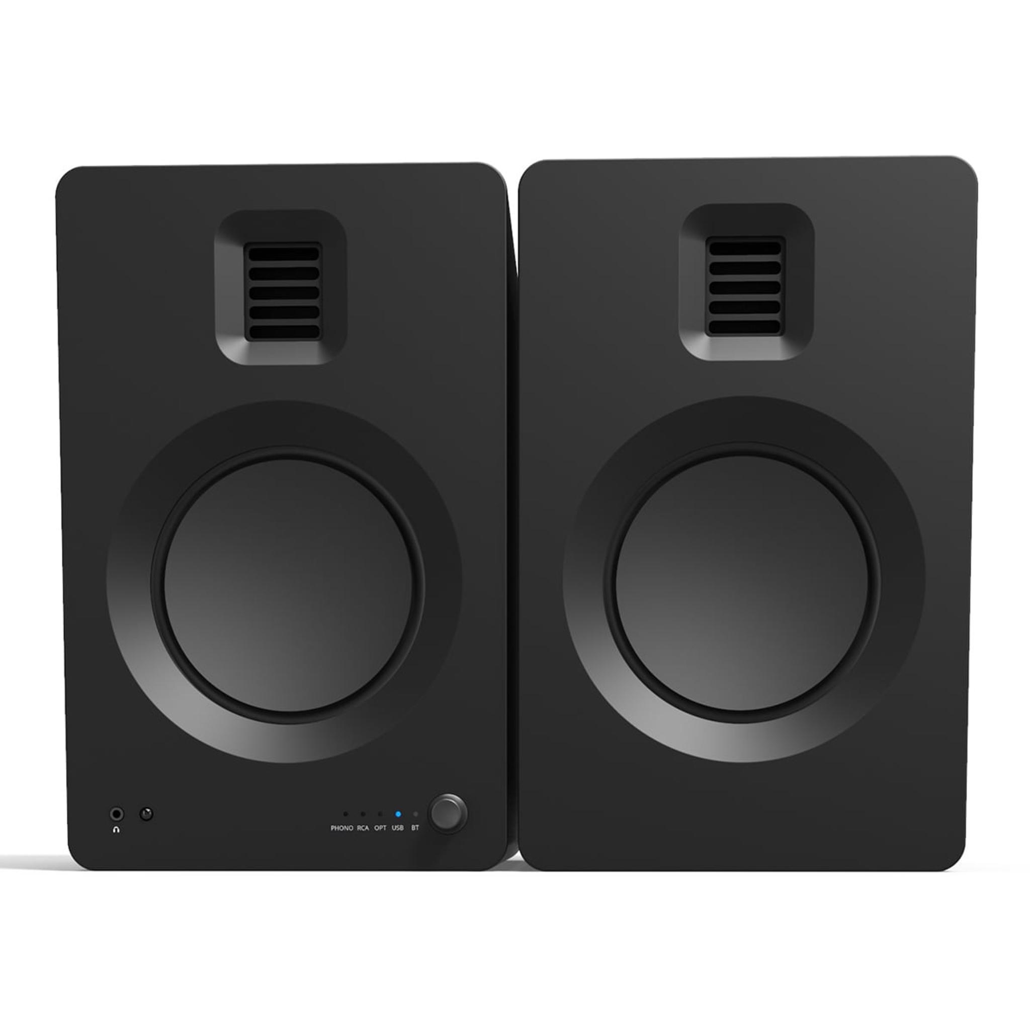 Kanto TUK Premium Powered Speakers with SE6 Elevated Desktop Speaker Stands (Black) thumbnail 9