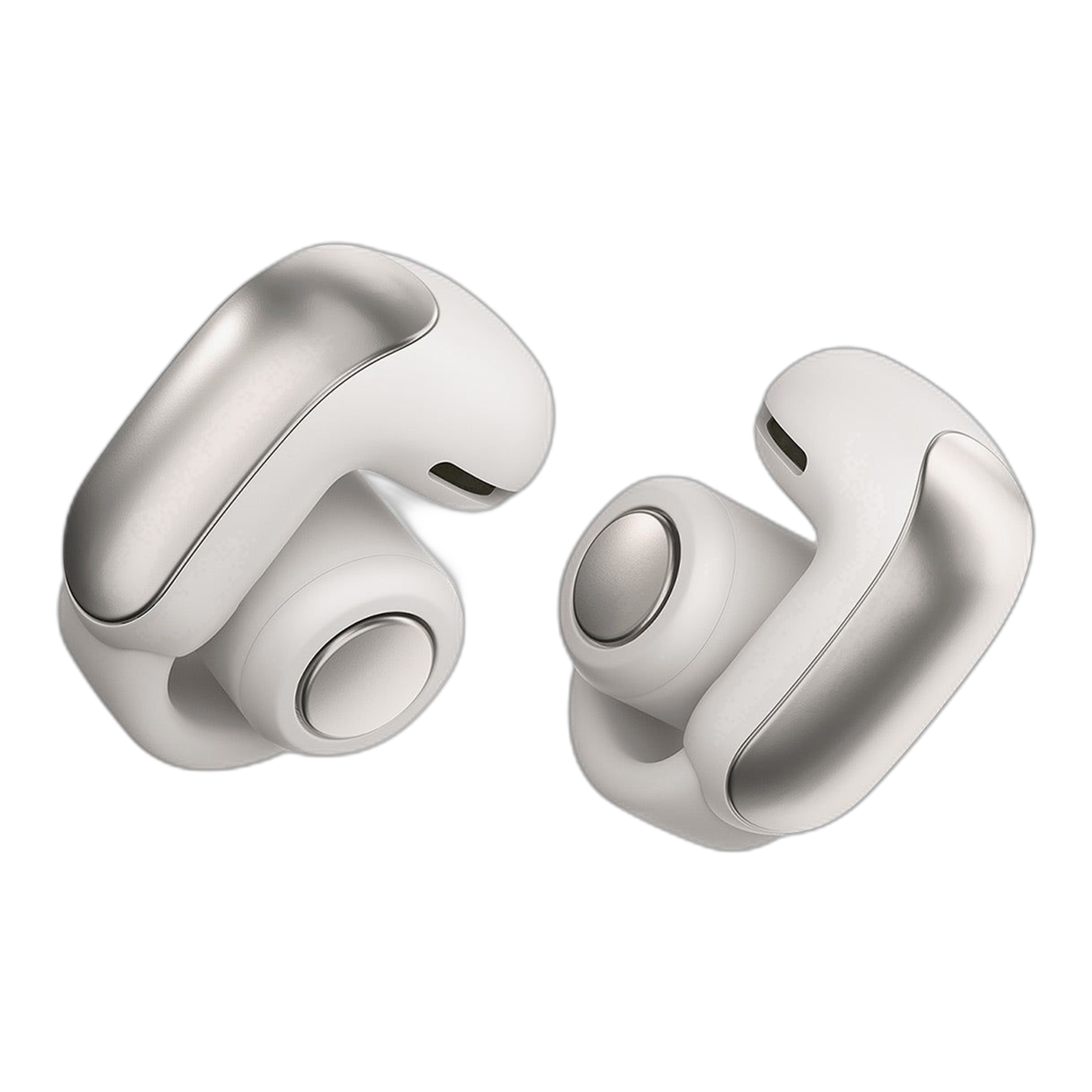 Bose Ultra Open Bluetooth Earbuds with Spatial Audio & Water Resistance (White Smoke)