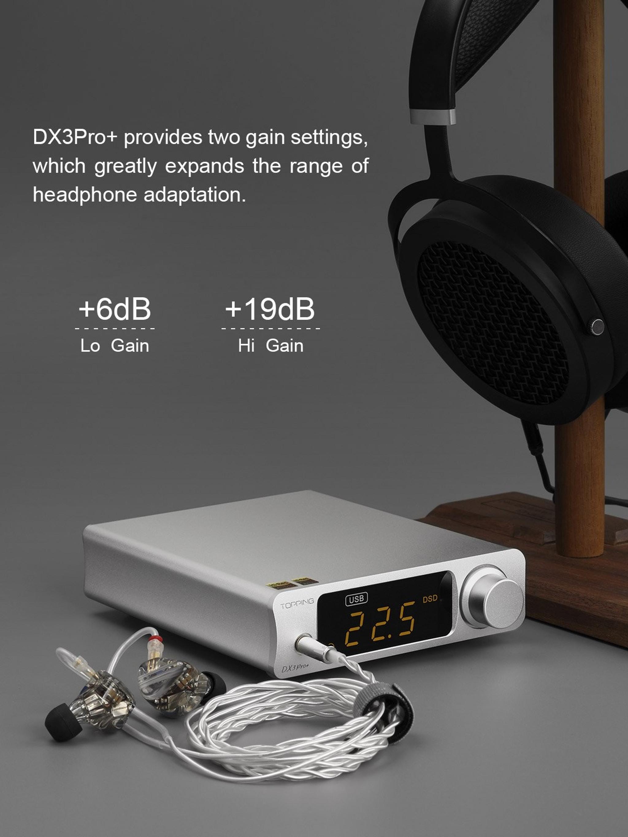 TOPPING DX3 Pro+ Bluetooth DAC/Amp thumbnail 9
