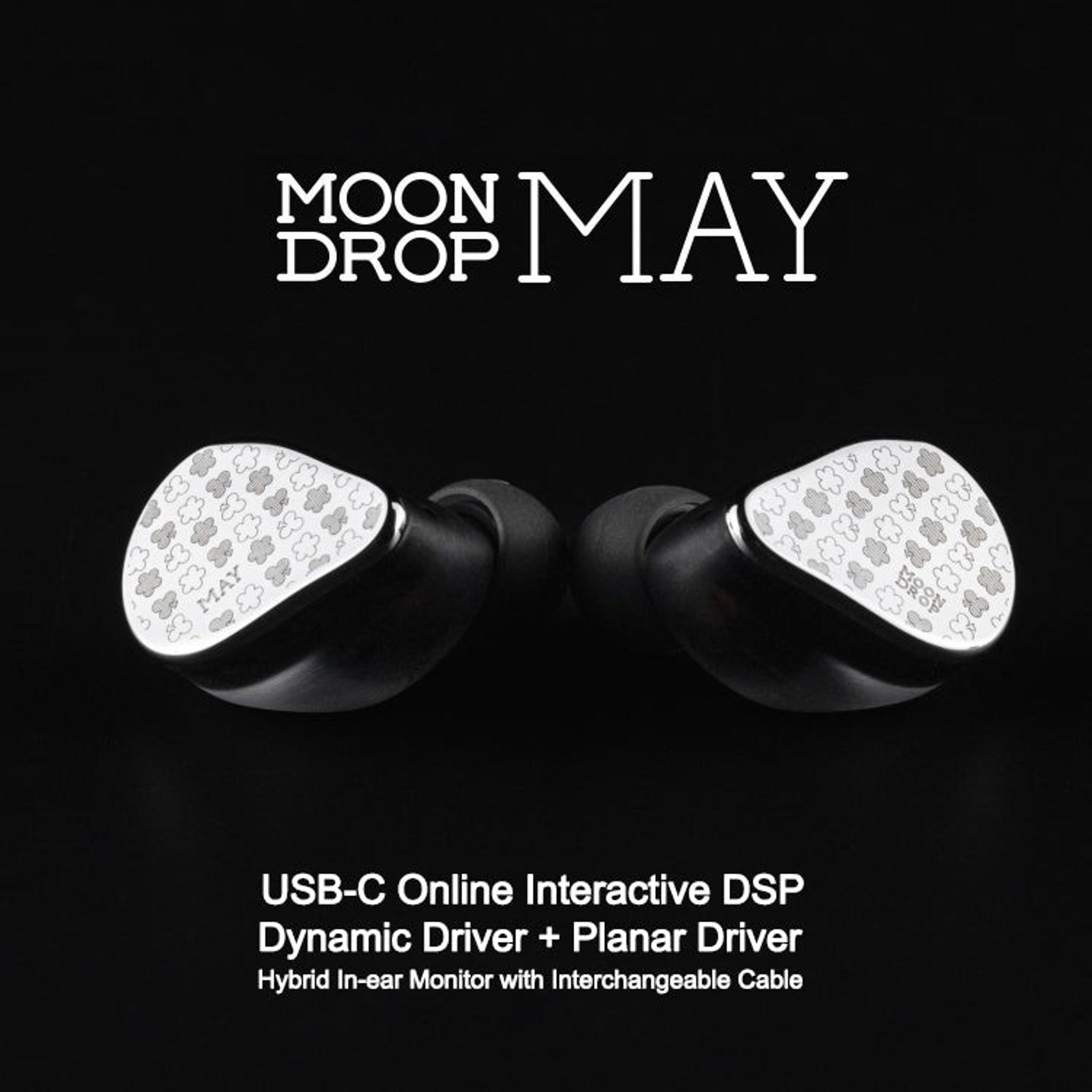 Moondrop May Dynamic Driver + Planar Magnetic Driver IEM (In-Ear Monitor) thumbnail 4