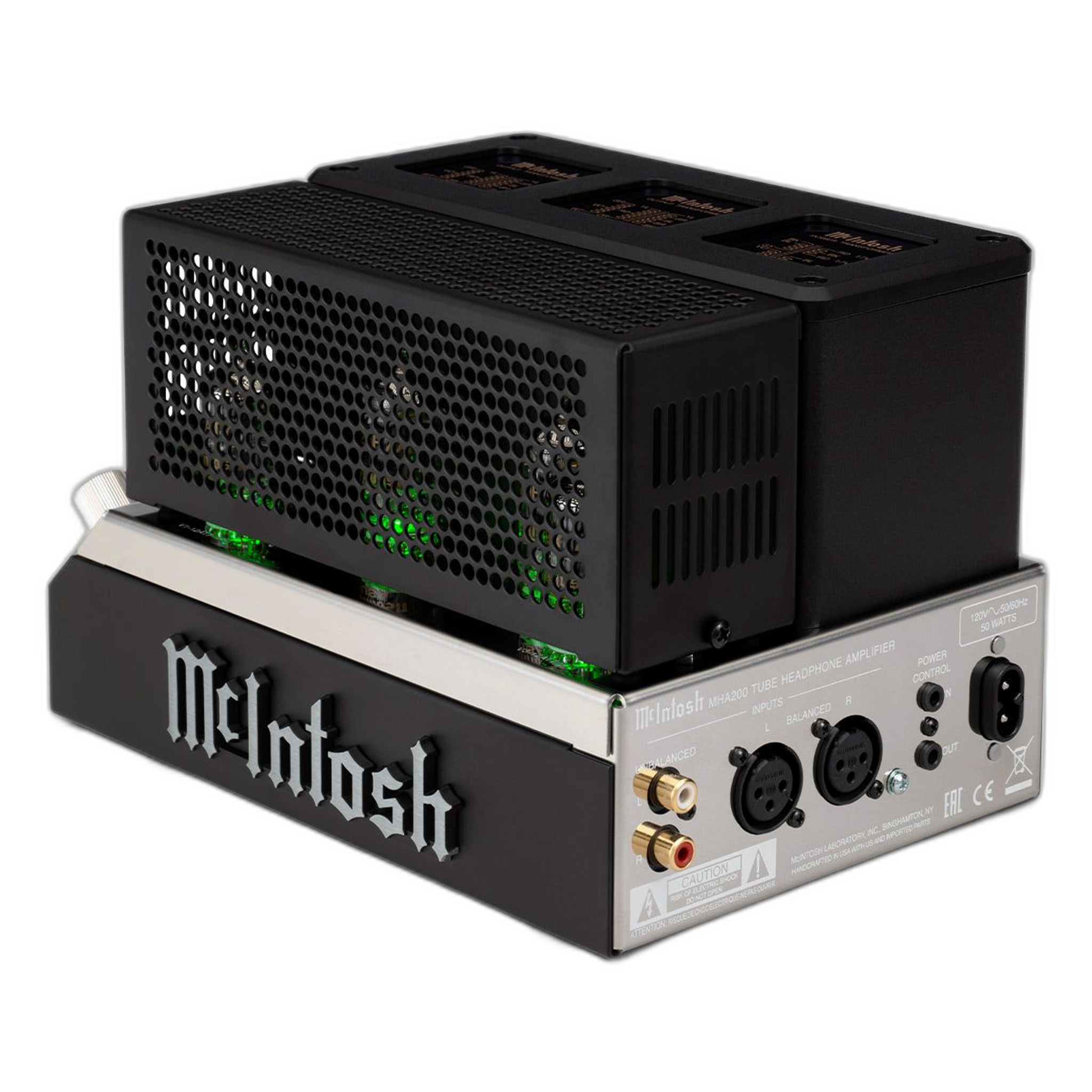 McIntosh MHA200 2-Channel Vacuum Tube Headphone Amplifier thumbnail 3