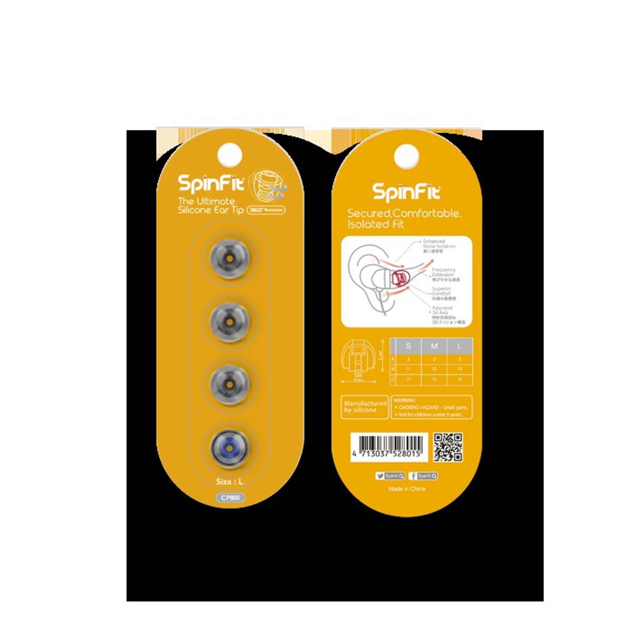 SpinFit CP800 | Premium Eartips (2 Pairs) thumbnail 8