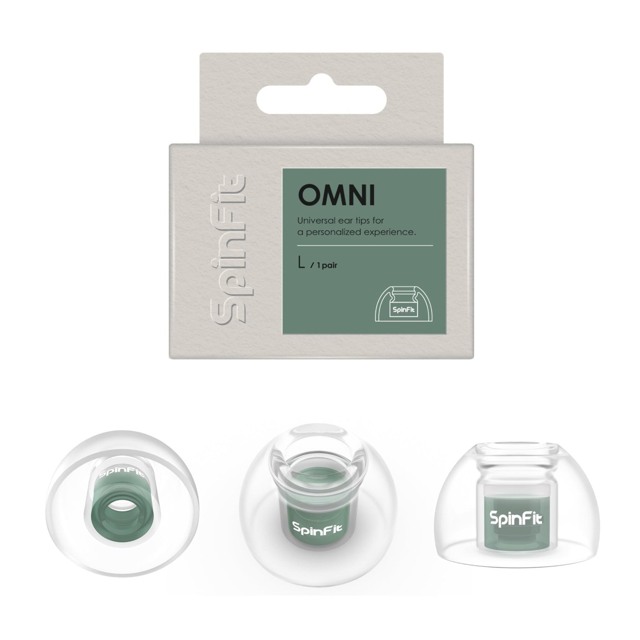 SpinFit OMNI | Premium Universal Silicone Eartips thumbnail 5