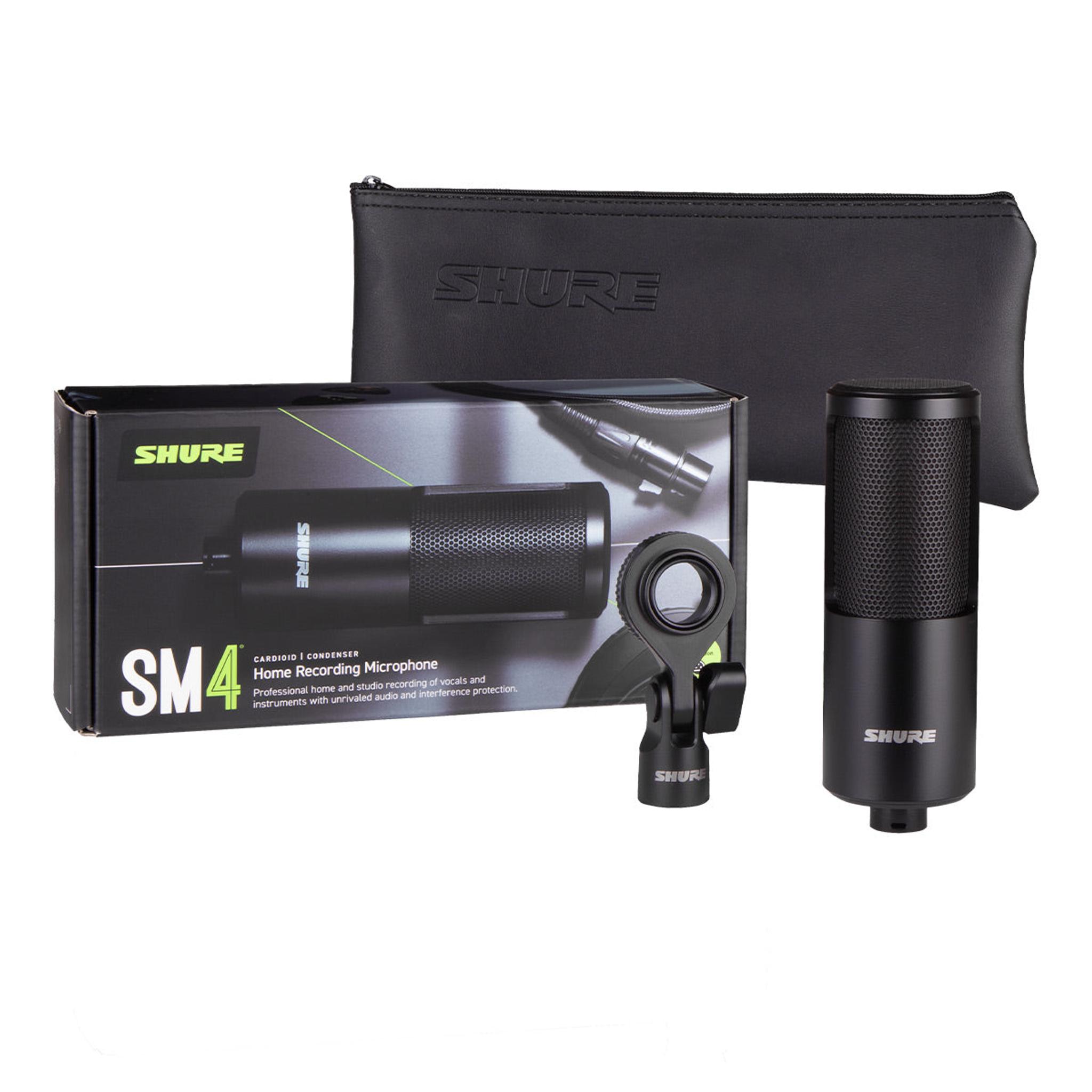 Shure SM4 Condenser Microphone with Hard Mount thumbnail 5