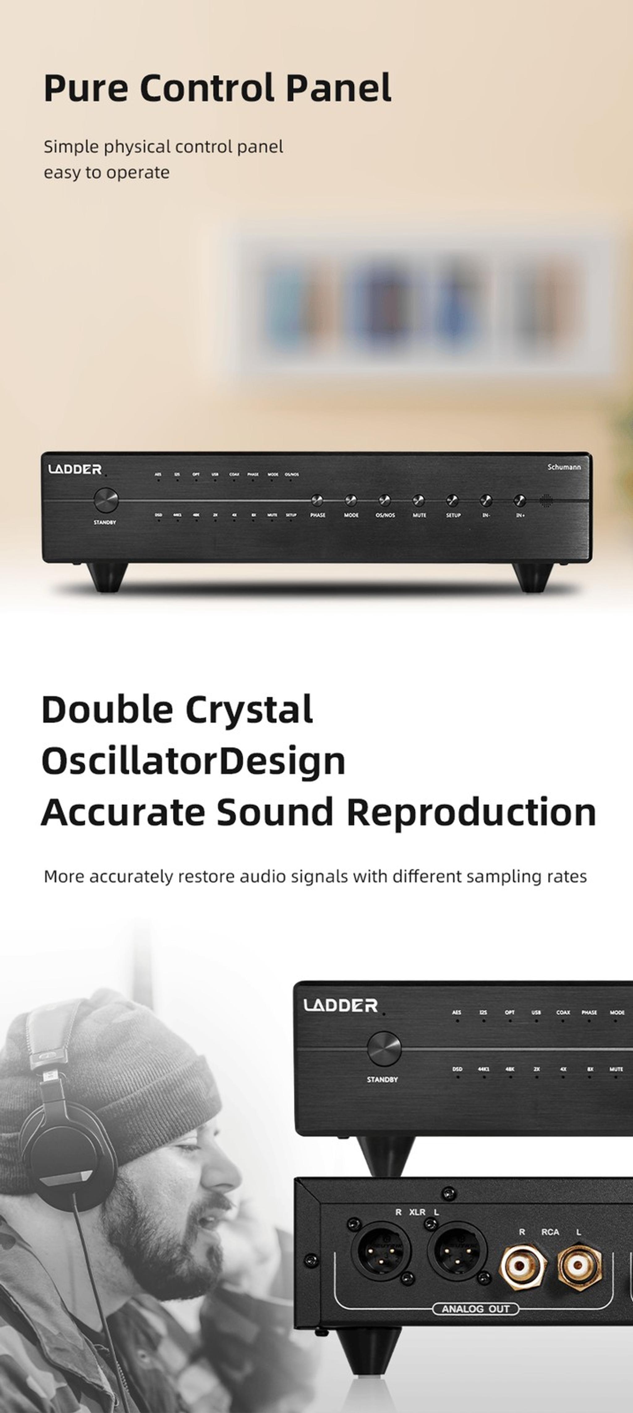 LADDER Schumann Desktop DAC thumbnail 7