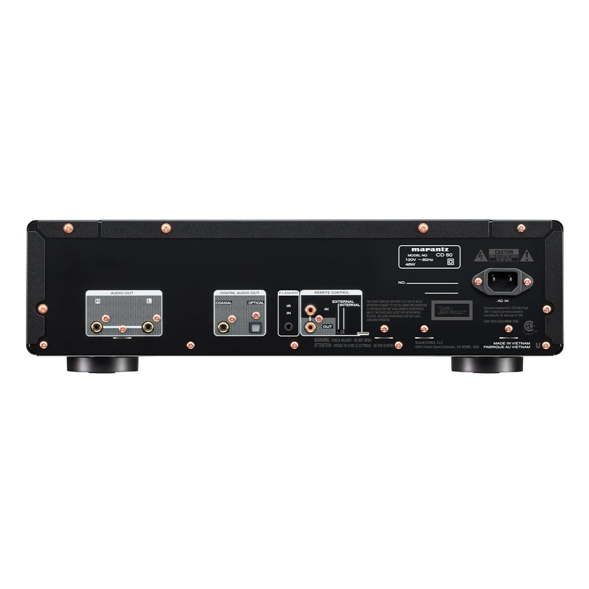 Marantz CD 60 CD Player (Black) thumbnail 4